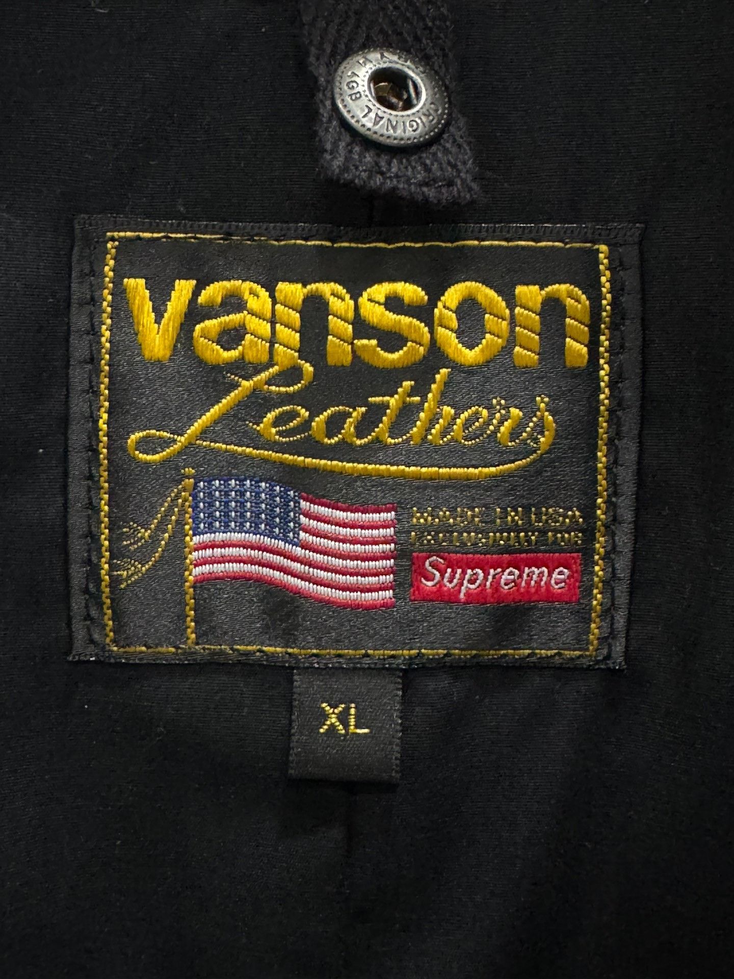 Yohji Yamamoto Yohji Yamamoto Supreme Vanson Leather Jacket Size US XL / EU 56 / 4 - 6 Thumbnail