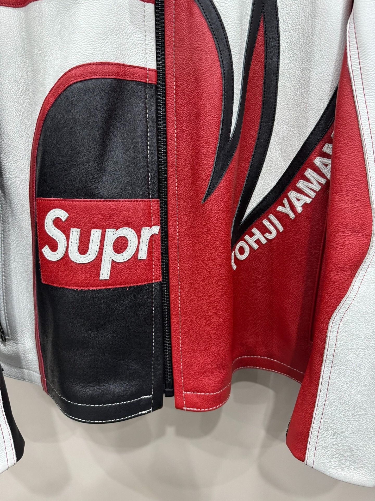 Yohji Yamamoto Yohji Yamamoto Supreme Vanson Leather Jacket Size US XL / EU 56 / 4 - 4 Thumbnail