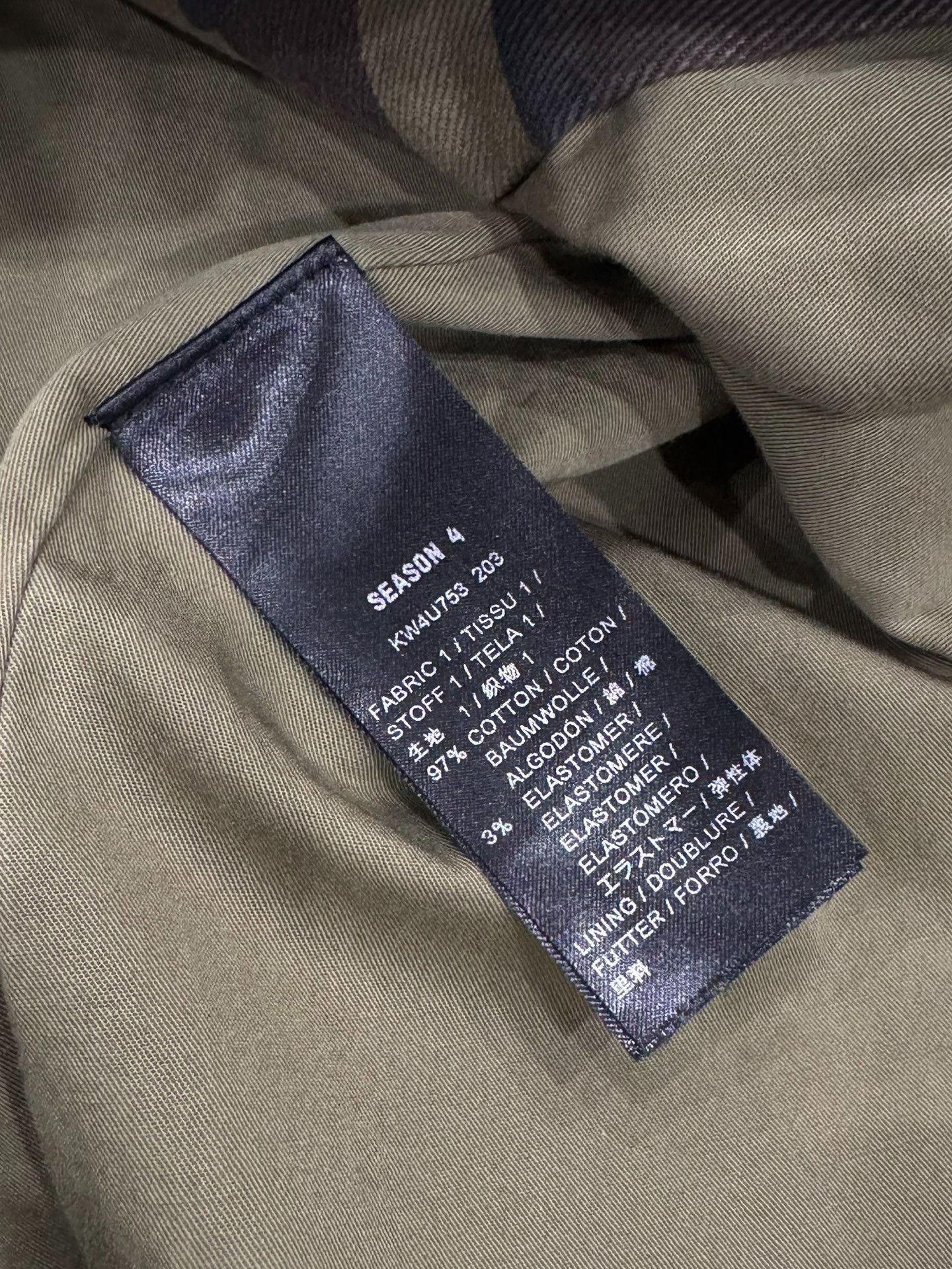 Yeezy Yeezy Season 4 Camo Denim Jacket Size US M / EU 48-50 / 2 - 7 Thumbnail