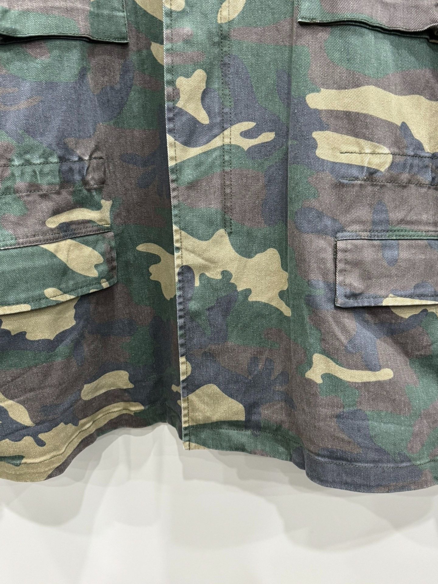 Yeezy Yeezy Season 4 Camo Denim Jacket Size US M / EU 48-50 / 2 - 4 Thumbnail