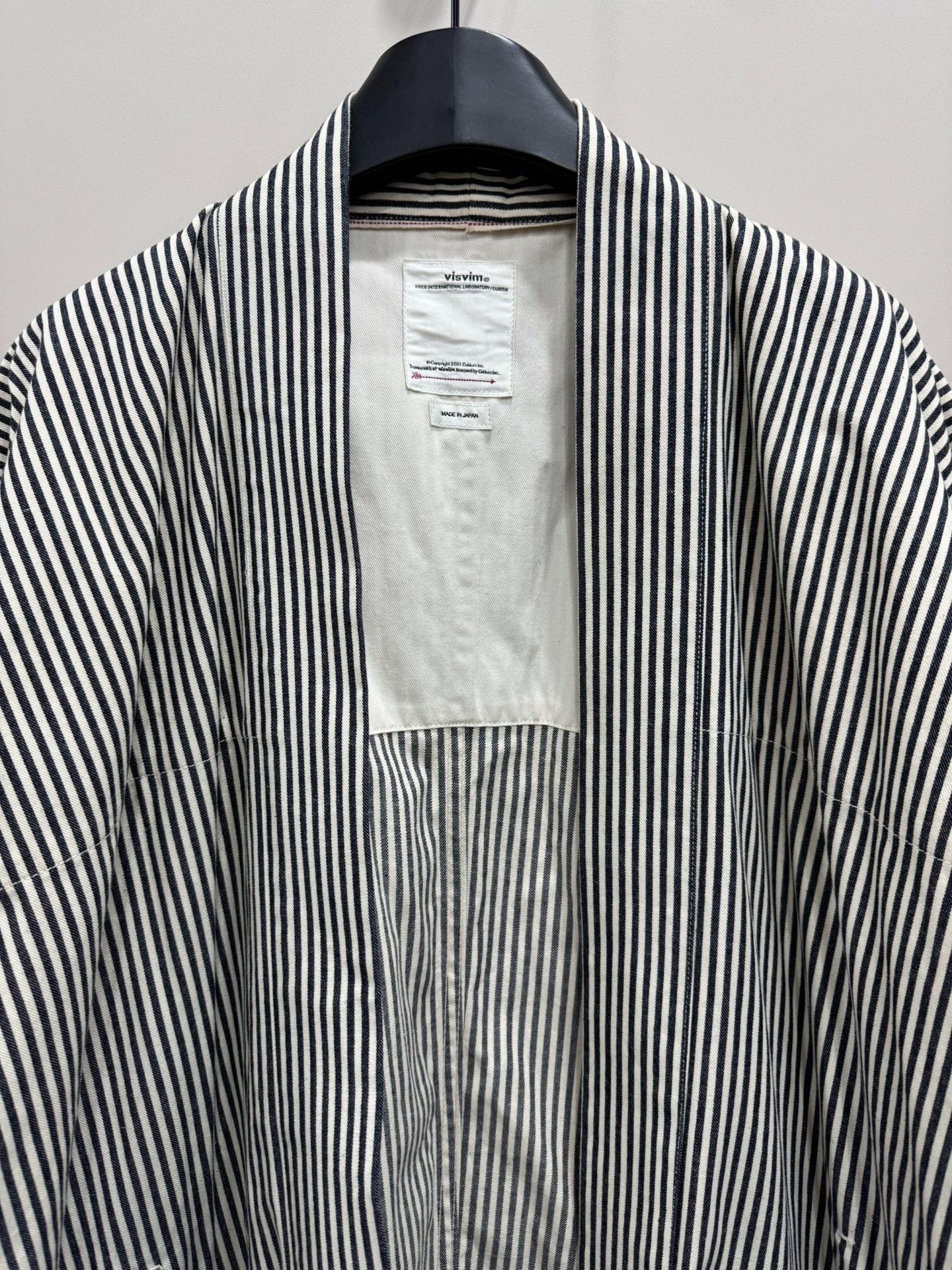 Visvim visvim Denim Striped Robe Size 5 Size US XXL / EU 58 / 5 - 3 Thumbnail
