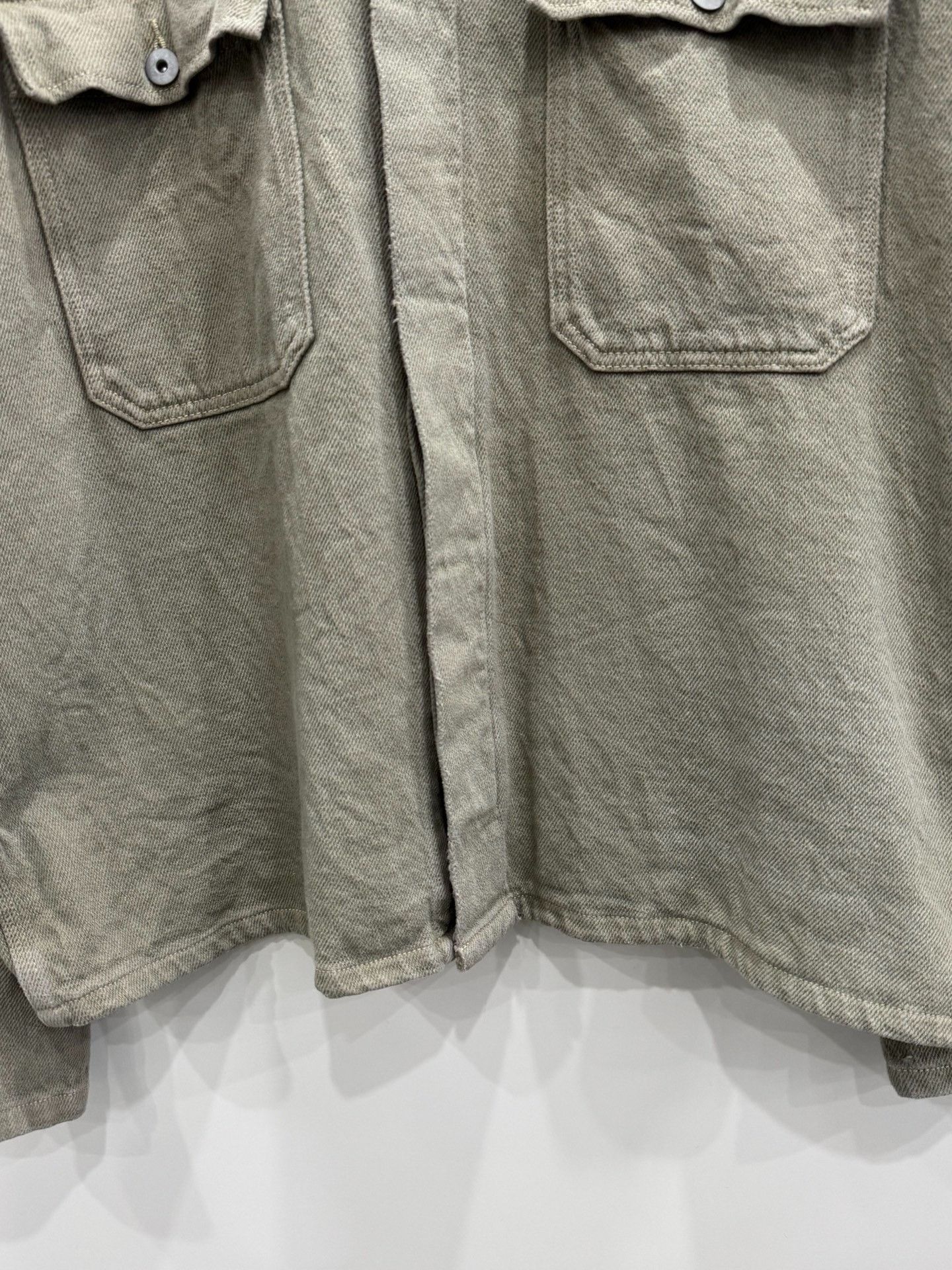 Yeezy Yeezy Season 6 Washed Canvas Cargo Jacket Size US XL / EU 56 / 4 - 4 Thumbnail