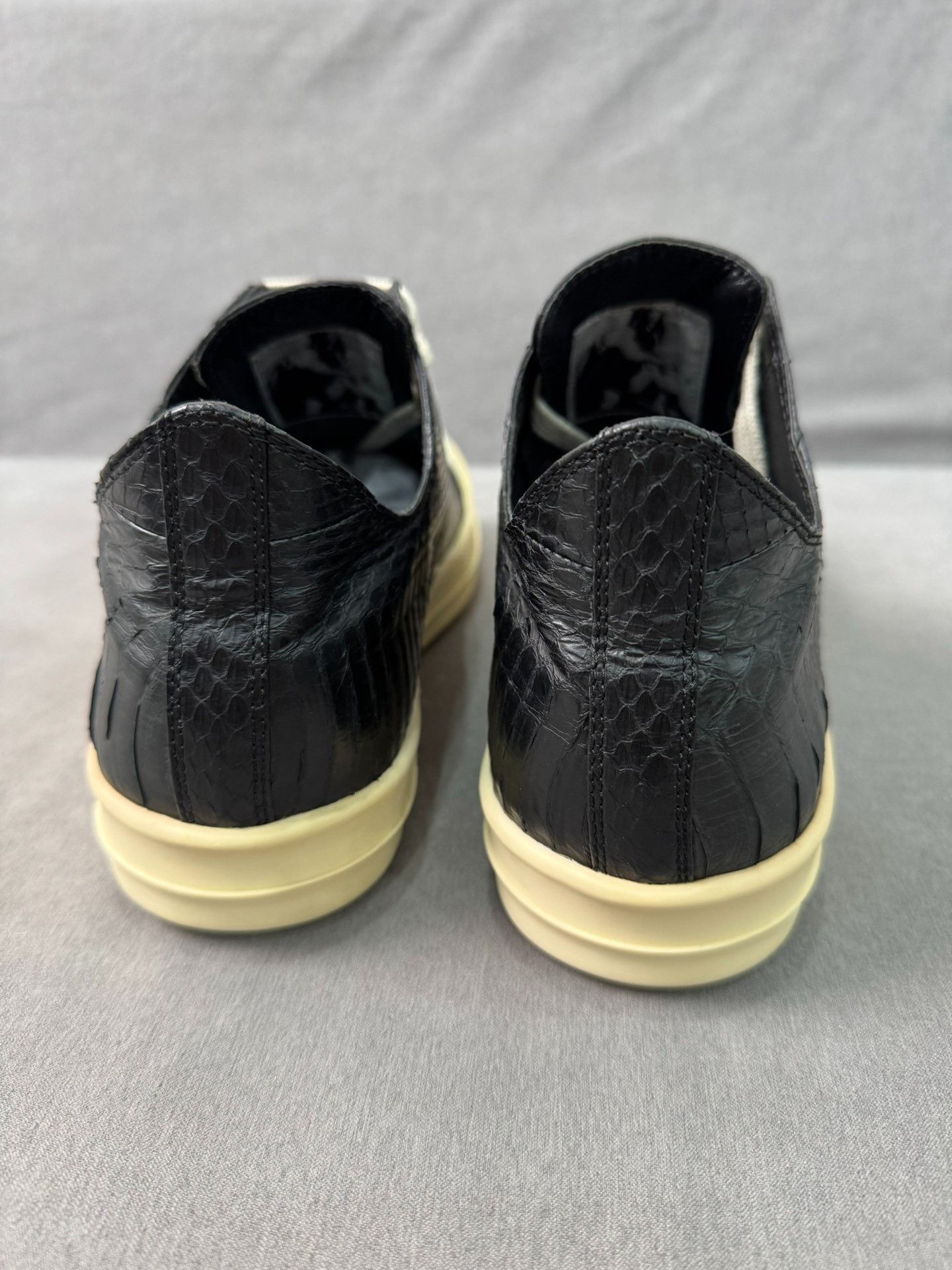 Rick Owens Rick Owens Special Leather Low-Top Sneakers Size US 8 / EU 41 - 5 Thumbnail