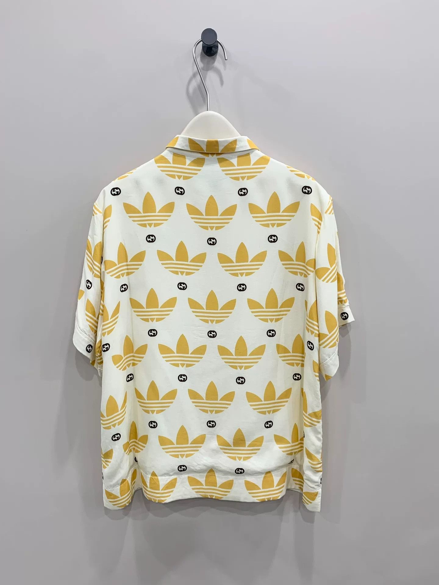 Gucci Gucci Adidas Collaboration Silk Shirt Size US M / EU 48-50 / 2 - 2 Thumbnail