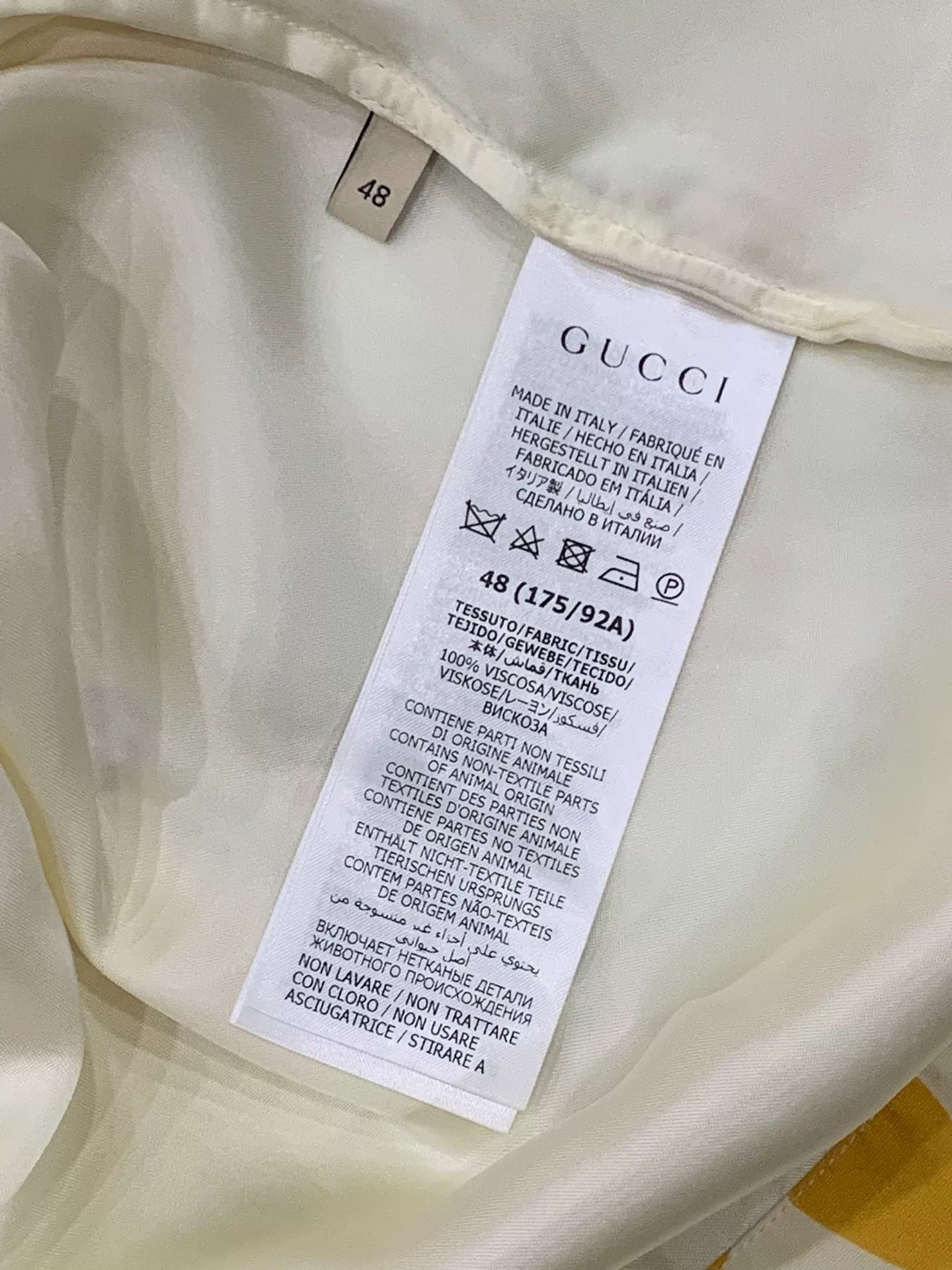 Gucci Gucci Adidas Collaboration Silk Shirt Size US M / EU 48-50 / 2 - 8 Thumbnail