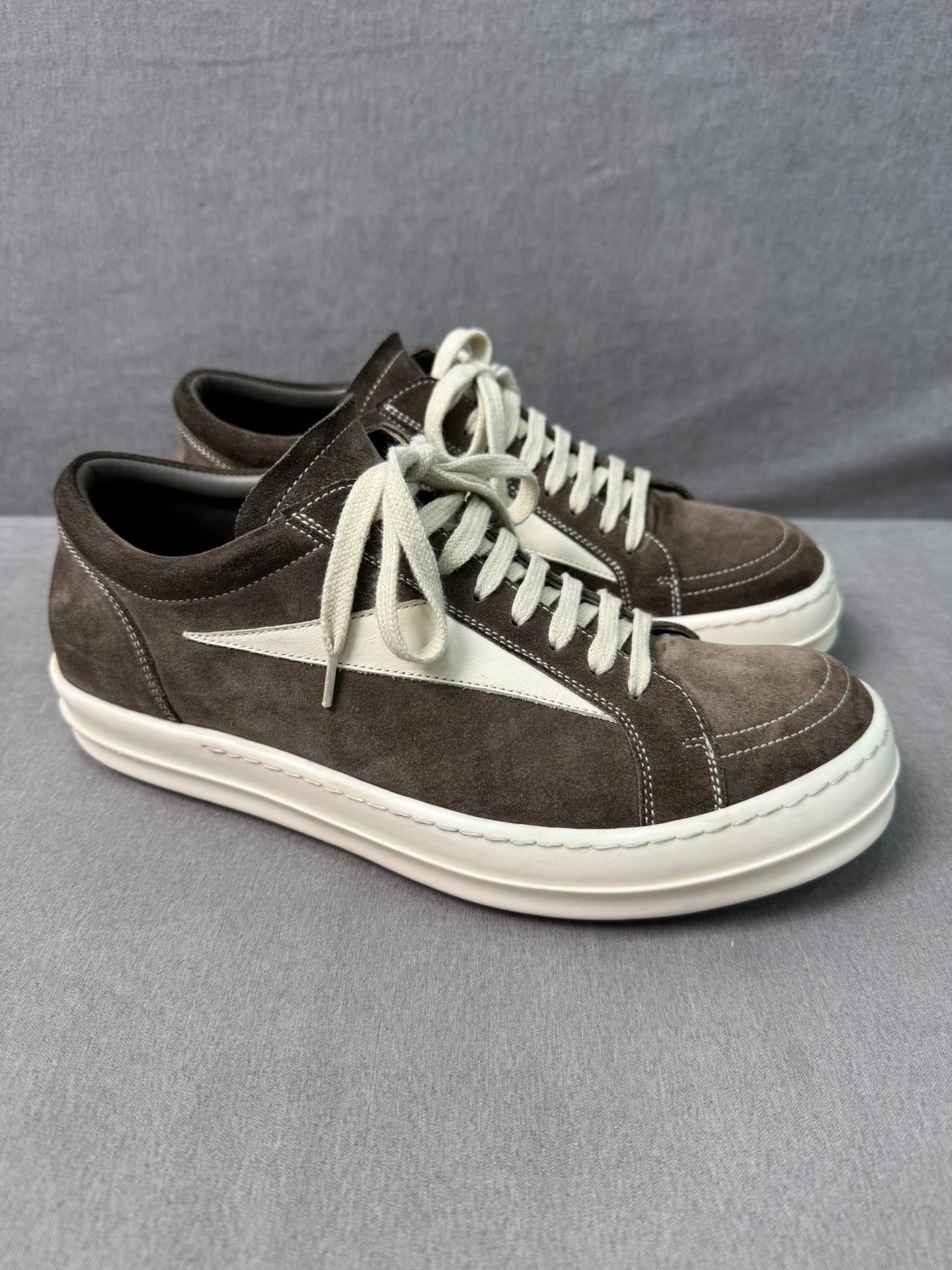 Rick Owens Rick Owens Vans Suede Brown 41 Size US 8 / EU 41 - 2 Thumbnail