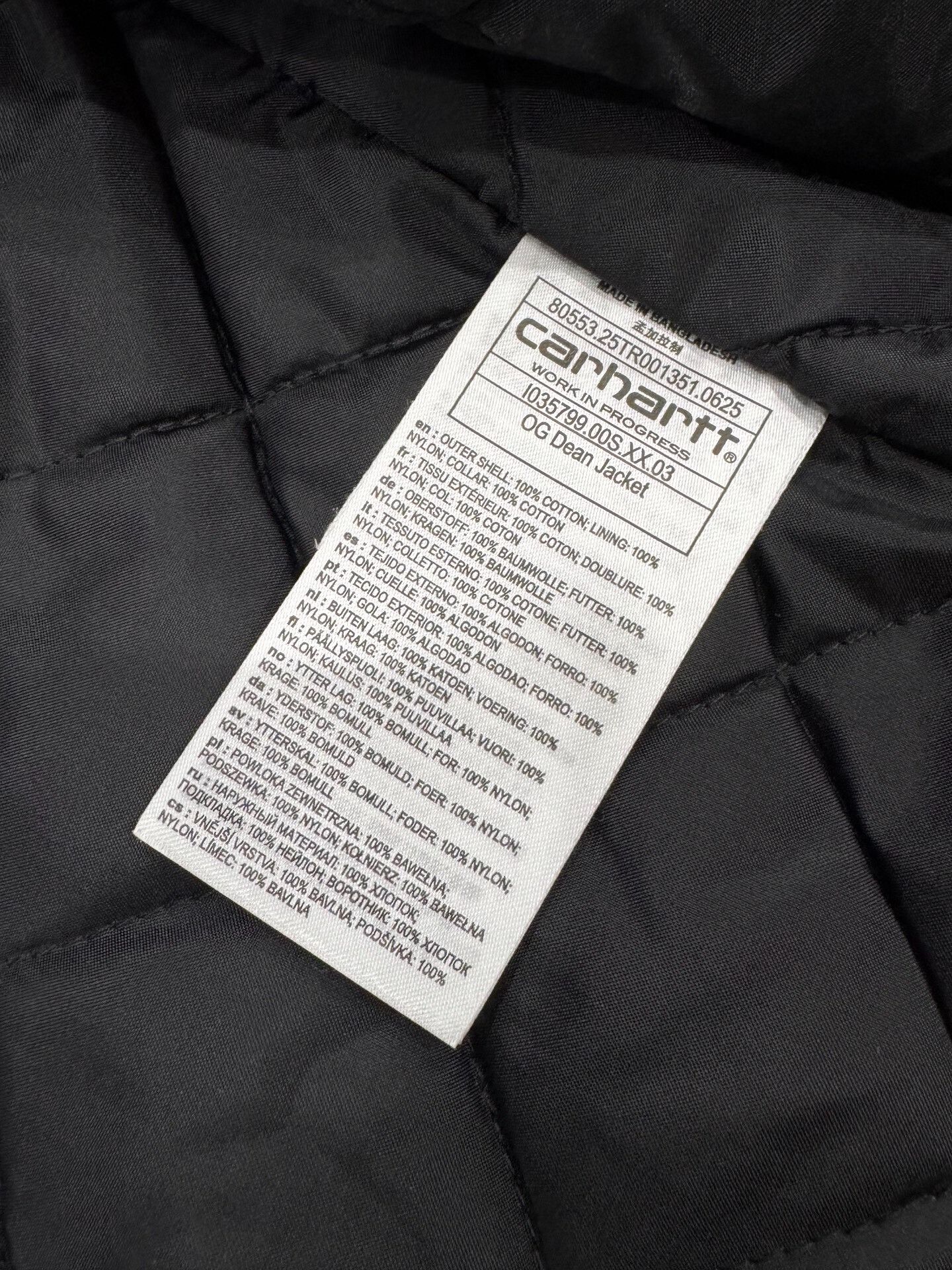 Carhartt Wip Carhartt WIP Dean Waxed Jacket Size US M / EU 48-50 / 2 - 8 Thumbnail