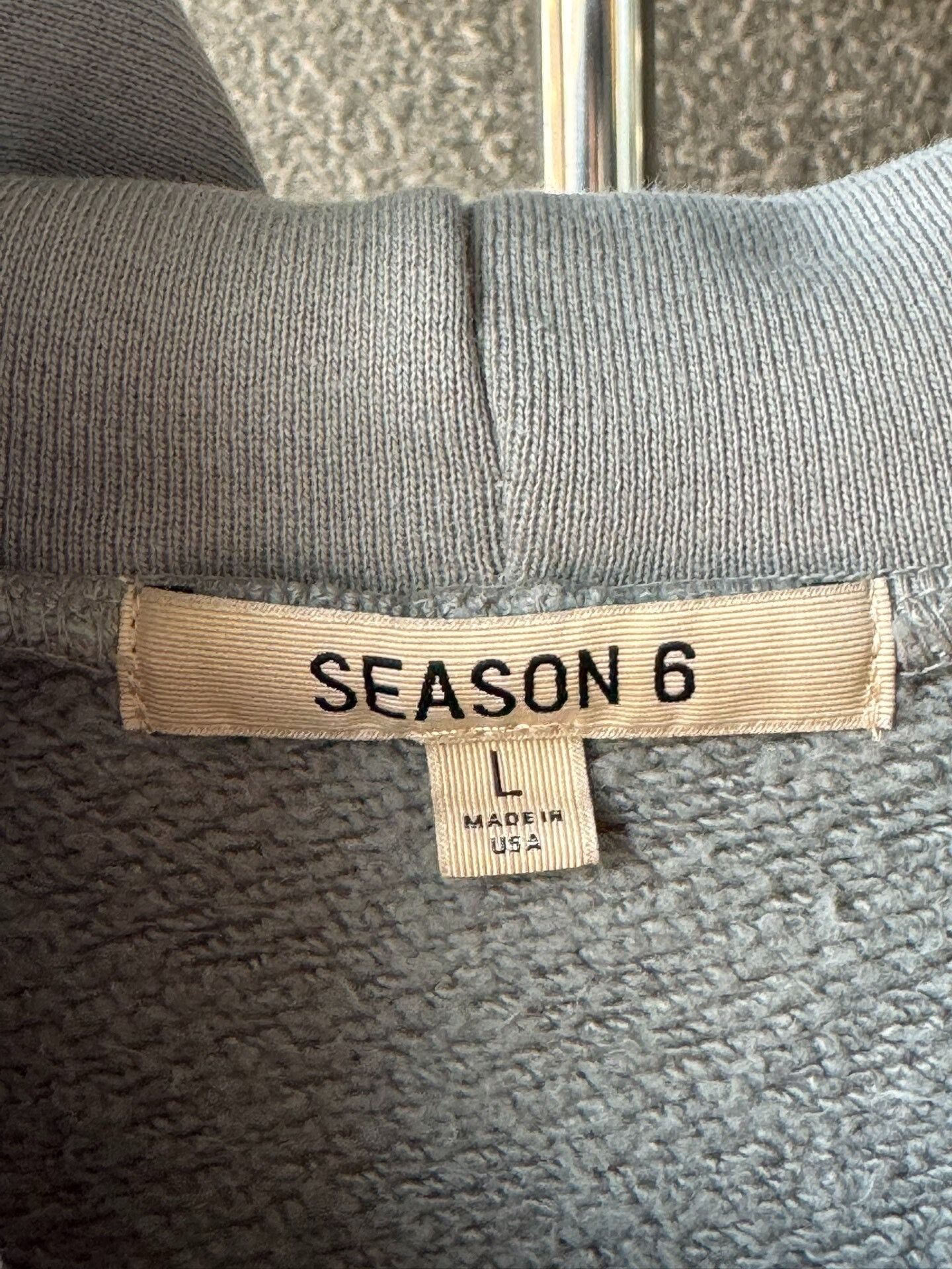 Yeezy Yeezy Season 6 Hooded Washed Sweatshirt L Size US L / EU 52-54 / 3 - 7 Thumbnail