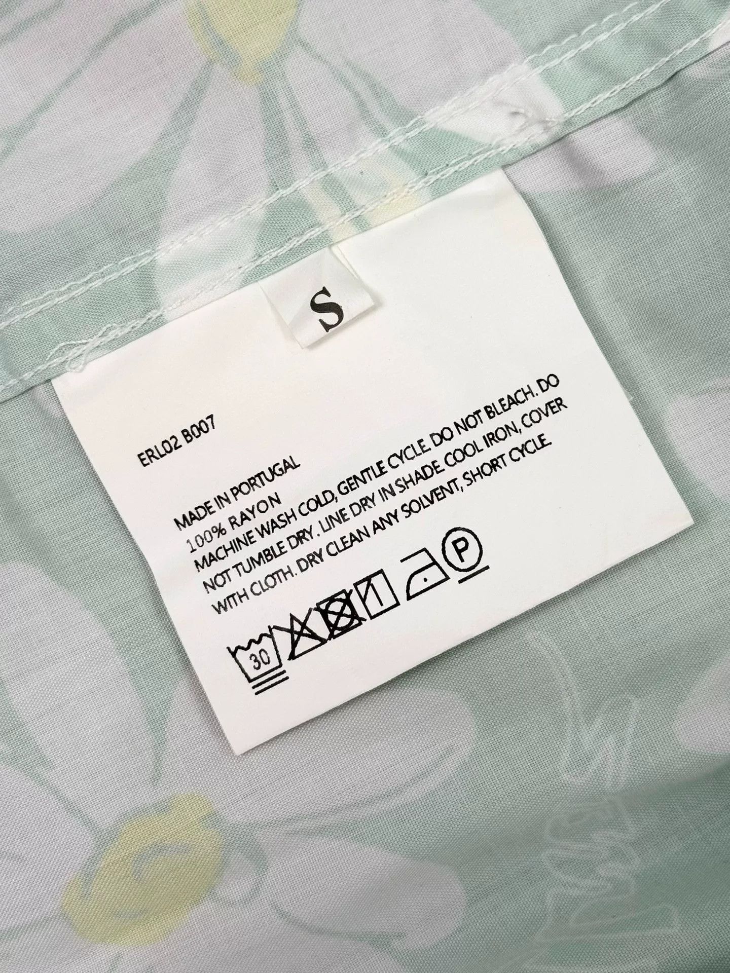 ERL Erl Green Daisy Print Shirt Size S / US 4 / IT 40 - 8 Thumbnail