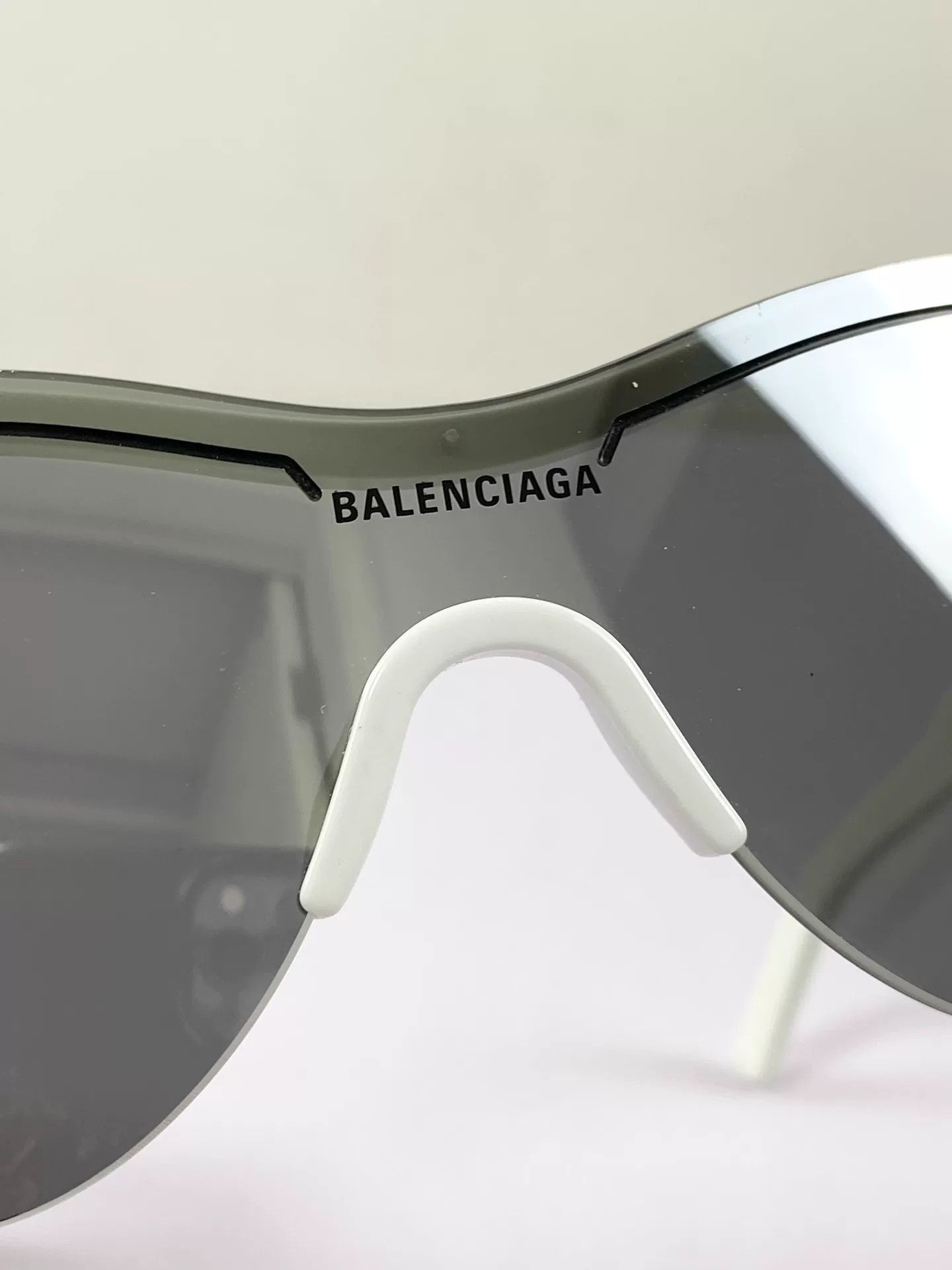 Balenciaga Balenciaga Irregular Mirror Sunglasses Size ONE SIZE - 6 Thumbnail
