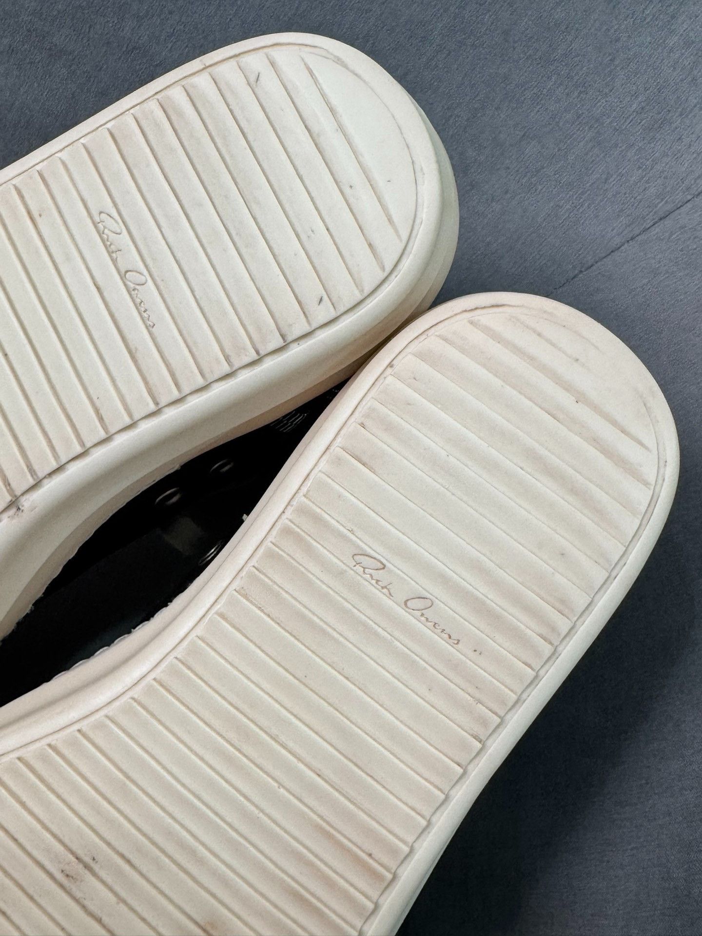 Rick Owens Rick Owens High-Top Leather Sneakers Size US 7 / EU 40 - 9 Thumbnail