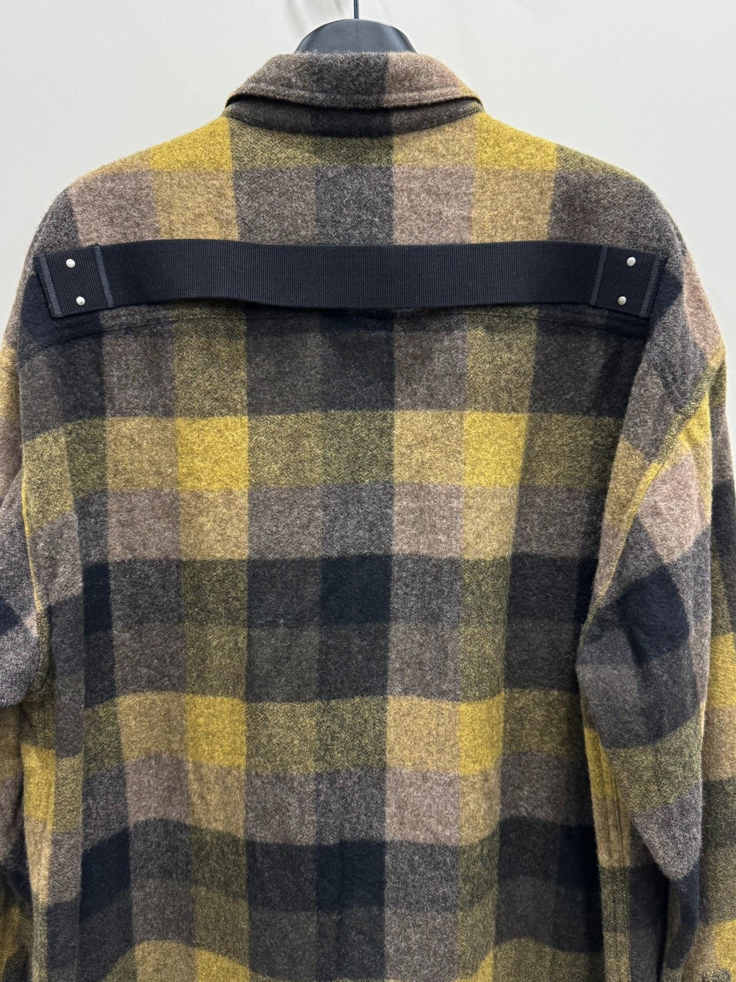 Rick Owens Rick Owens Cashmere Plaid Shirt Size US M / EU 48-50 / 2 - 5 Thumbnail