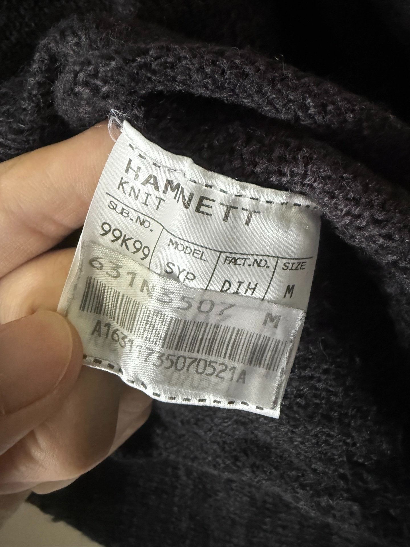 Katharine Hamnett London Katharine Hamnett 00s Knit Rolled-Edge Sweater Size US M / EU 48-50 / 2 - 4 Thumbnail