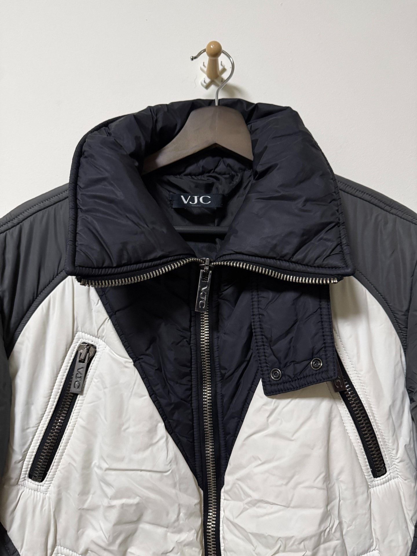 Versace Jeans Couture Versace VJC 00s Five-Zip Puffer Size US M / EU 48-50 / 2 - 3 Thumbnail