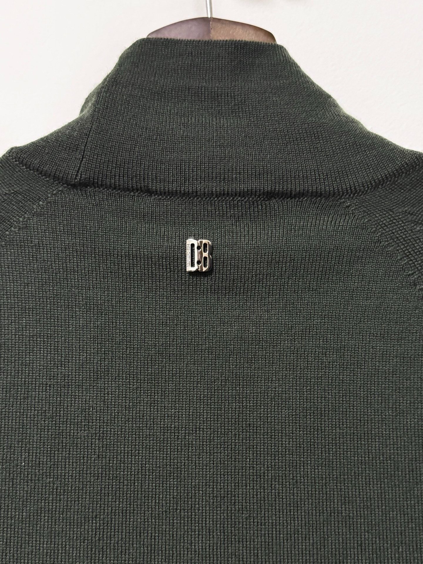 Dirk Bikkembergs Dirk Bikkembergs Cut Leather Turtleneck Sweater Size US S / EU 44-46 / 1 - 4 Thumbnail