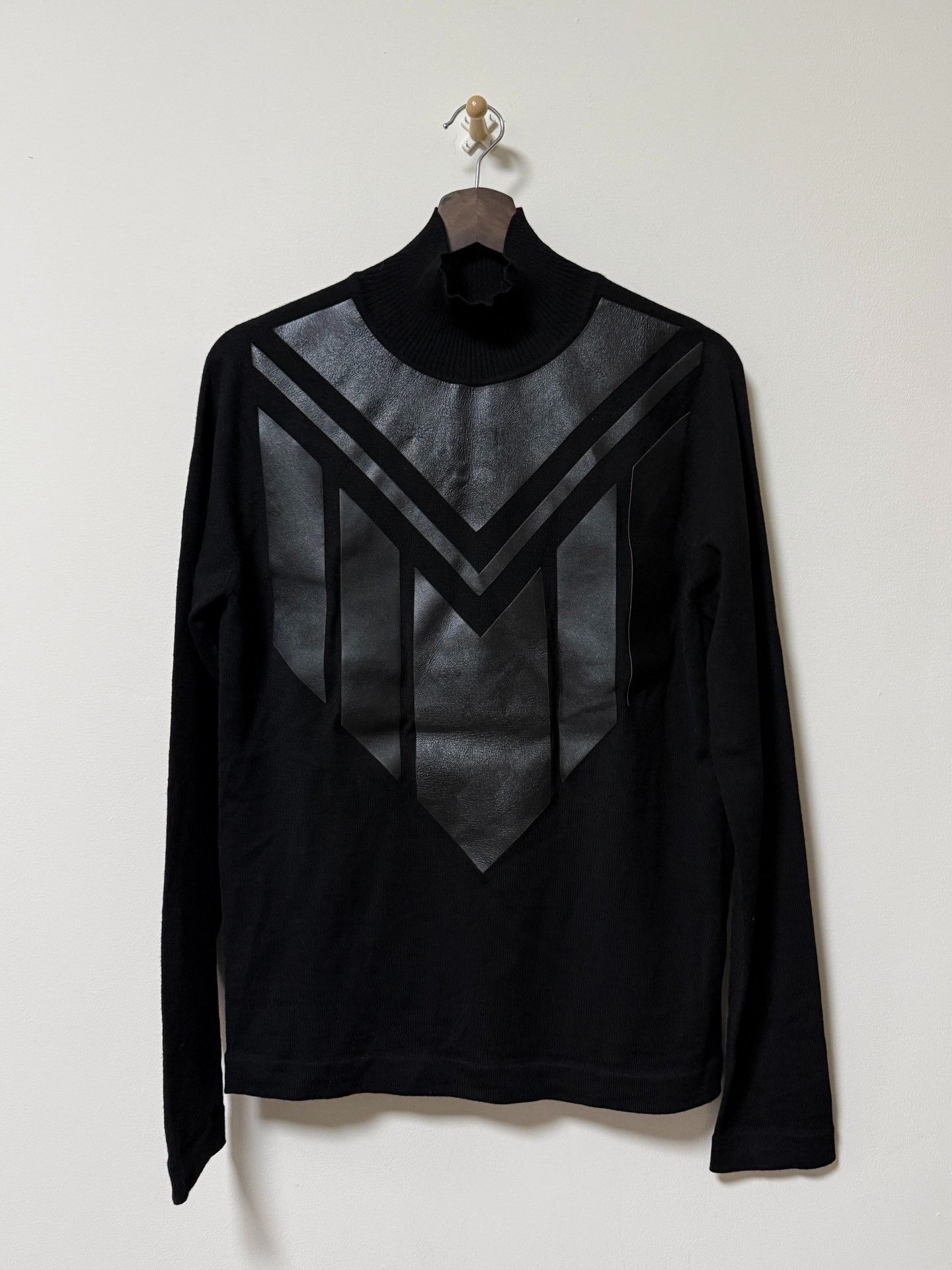 Dirk Bikkembergs Dirk Bikkembergs Sheepskin Turtleneck Sweater Size US S / EU 44-46 / 1 - 2 Thumbnail