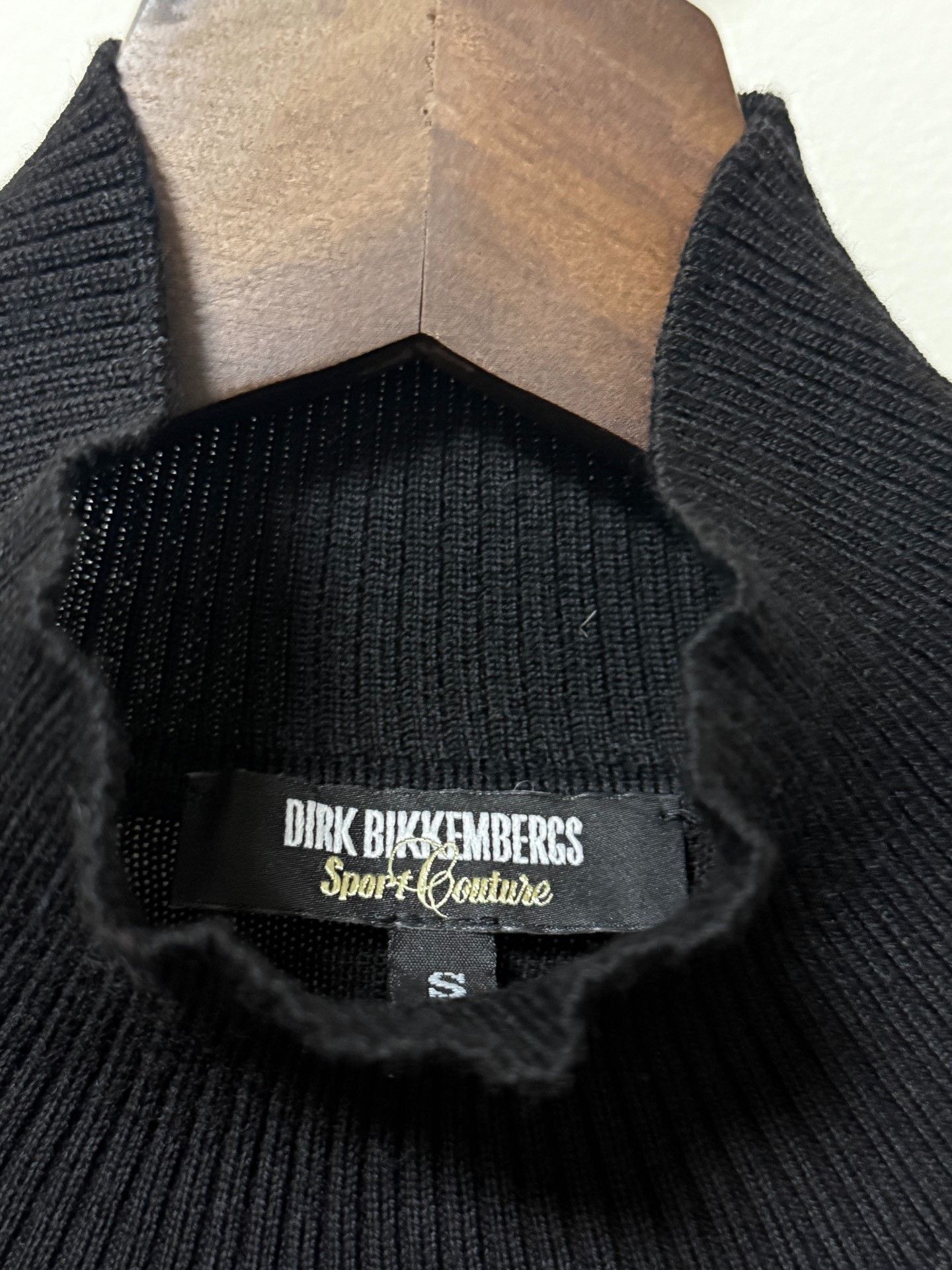 Dirk Bikkembergs Dirk Bikkembergs Sheepskin Turtleneck Sweater Size US S / EU 44-46 / 1 - 5 Thumbnail