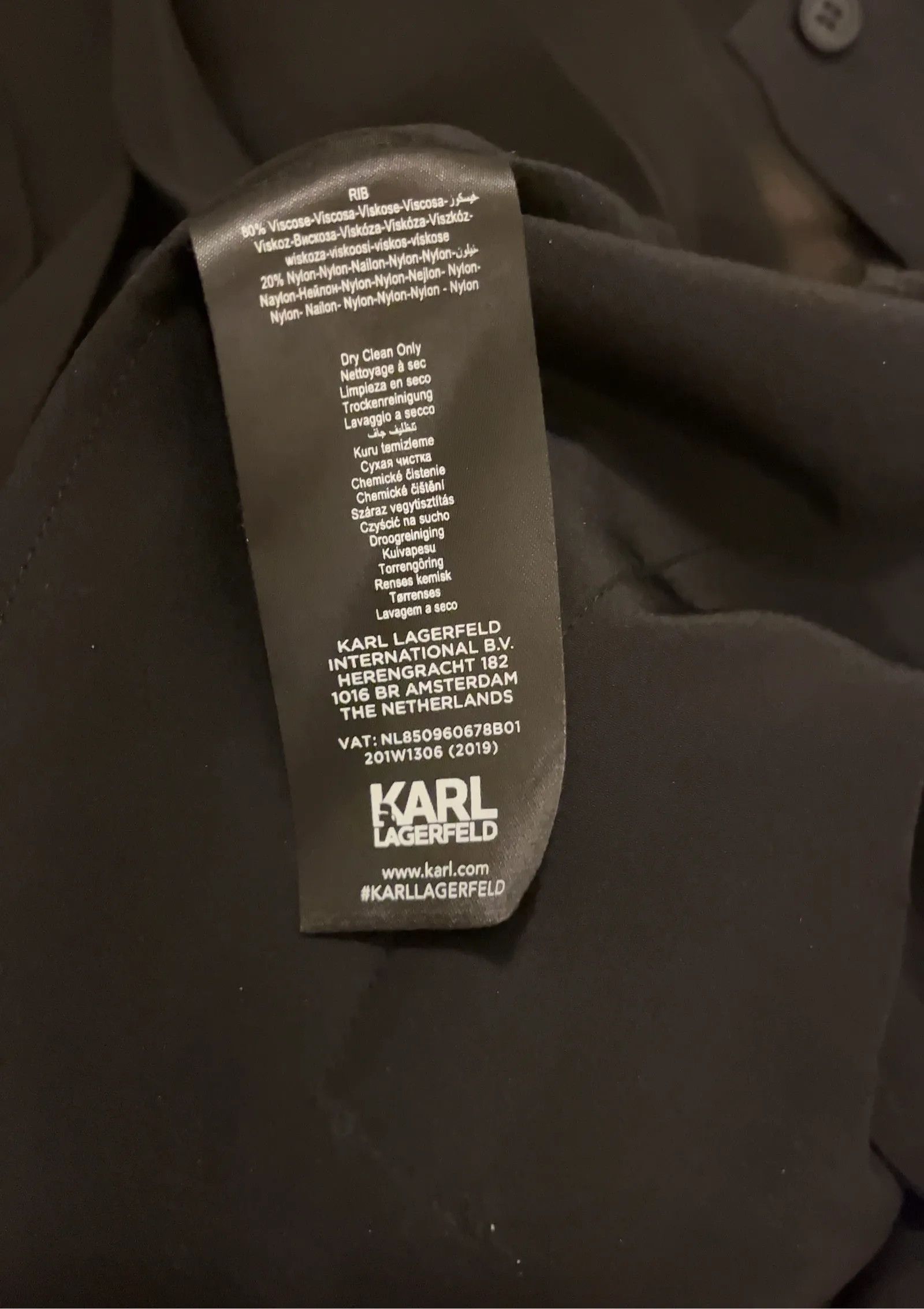 Karl Lagerfeld Karl Lagerfeld Jumpsuit Size 27" / US 4 / IT 40 - 6 Thumbnail