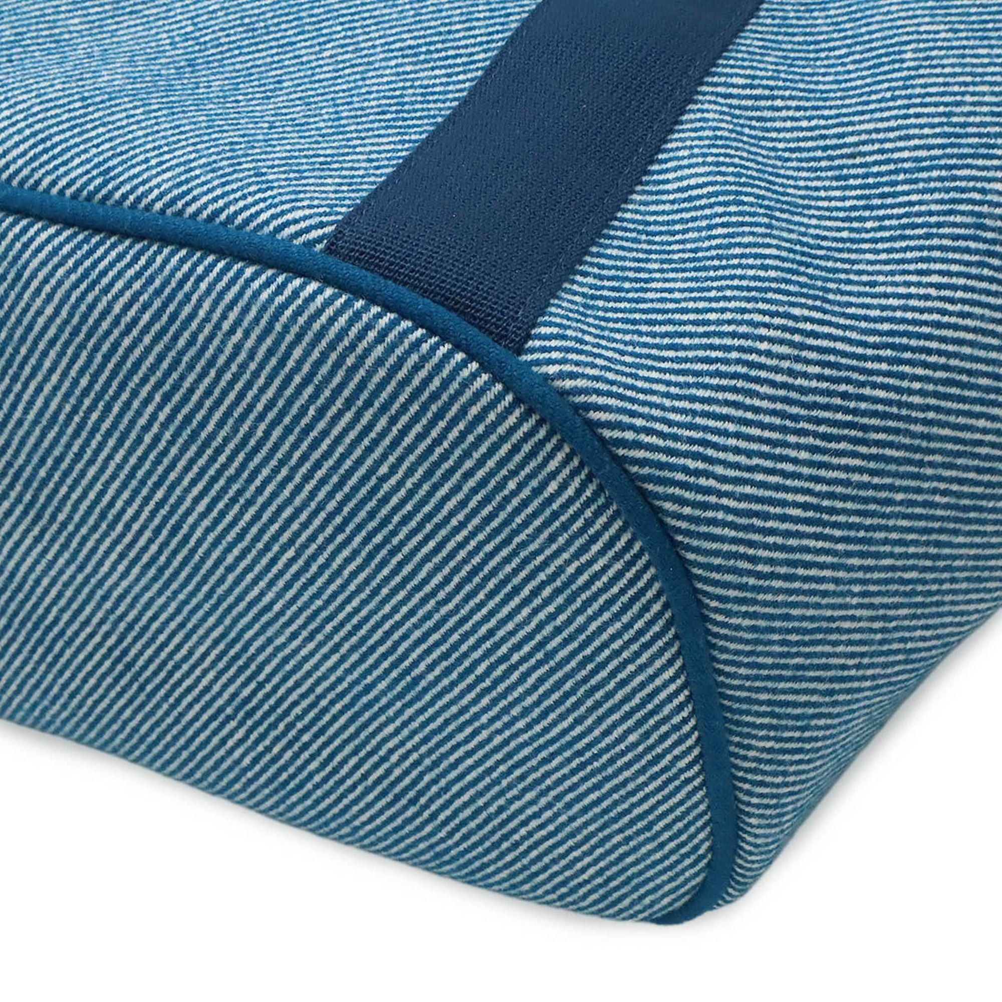 Hermes HERMES Animonatte Diaper Bag Tote Shoulder Horse Wool Blue Pants (Diaper changing mat missing) Size ONE SIZE - 4 Thumbnail