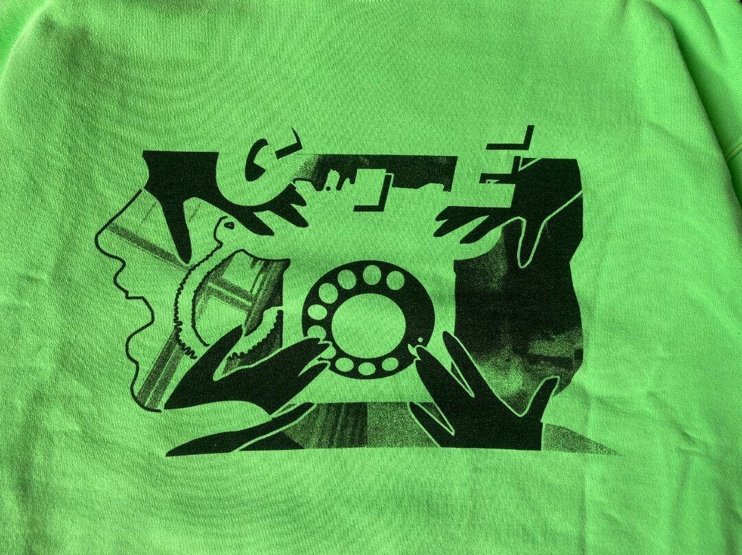 Cav Empt Green Graphic Print Sweatshirt Size US L / EU 52-54 / 3 - 3 Thumbnail