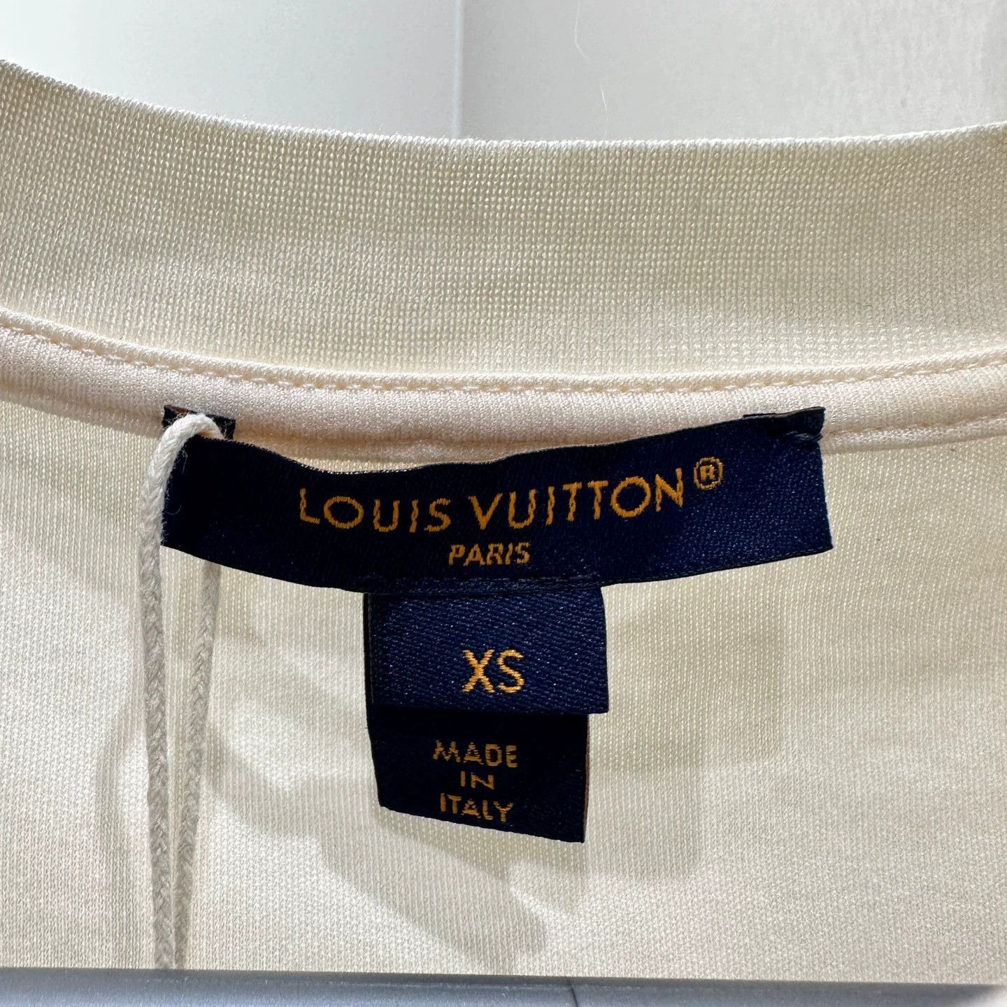 Louis Vuitton Checkered Short-Sleeve Tee with Logo Details Size US XS / EU 42 / 0 - 3 Thumbnail