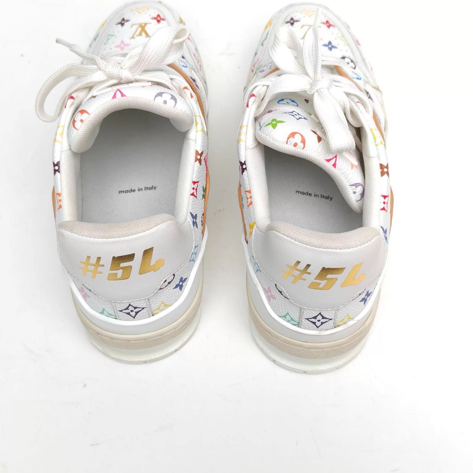 Louis Vuitton Multi-Color Patterned Low-Top Sneakers Size 8.5 Size US 8.5 / EU 41-42 - 3 Thumbnail