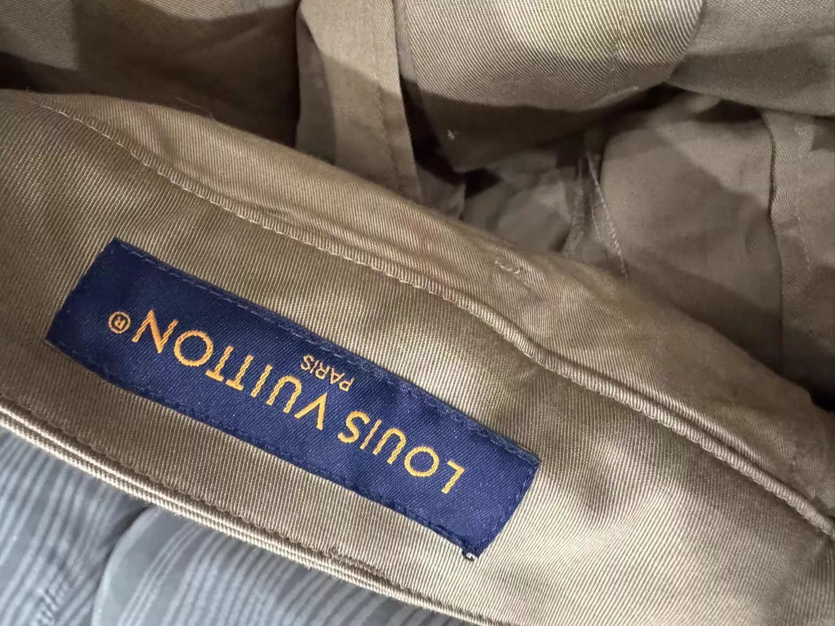 Louis Vuitton Beige Cargo Pants with Patterned Pockets Size 30 Size US 30 / EU 46 - 3 Thumbnail