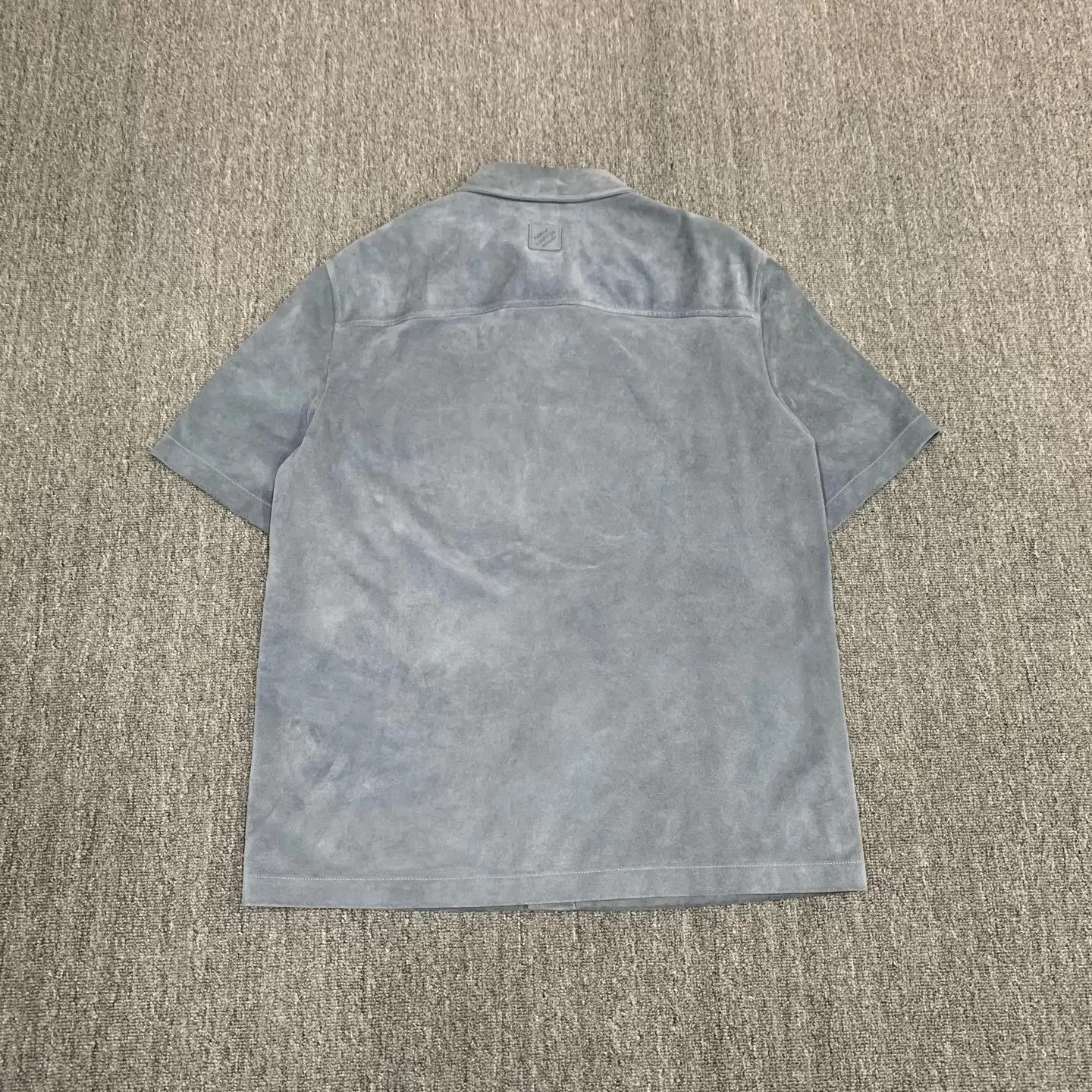 Louis Vuitton Blue Short Sleeve Button-Up Shirt Size M Size US M / EU 48-50 / 2 - 2 Thumbnail
