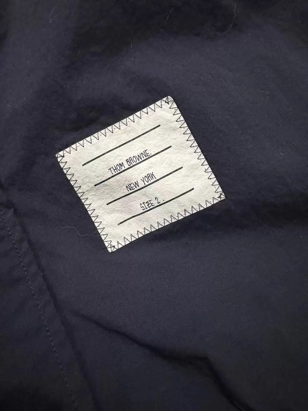 Thom Browne Blue Long Sleeve Button-Up Shirt Size US M / EU 48-50 / 2 - 3 Thumbnail