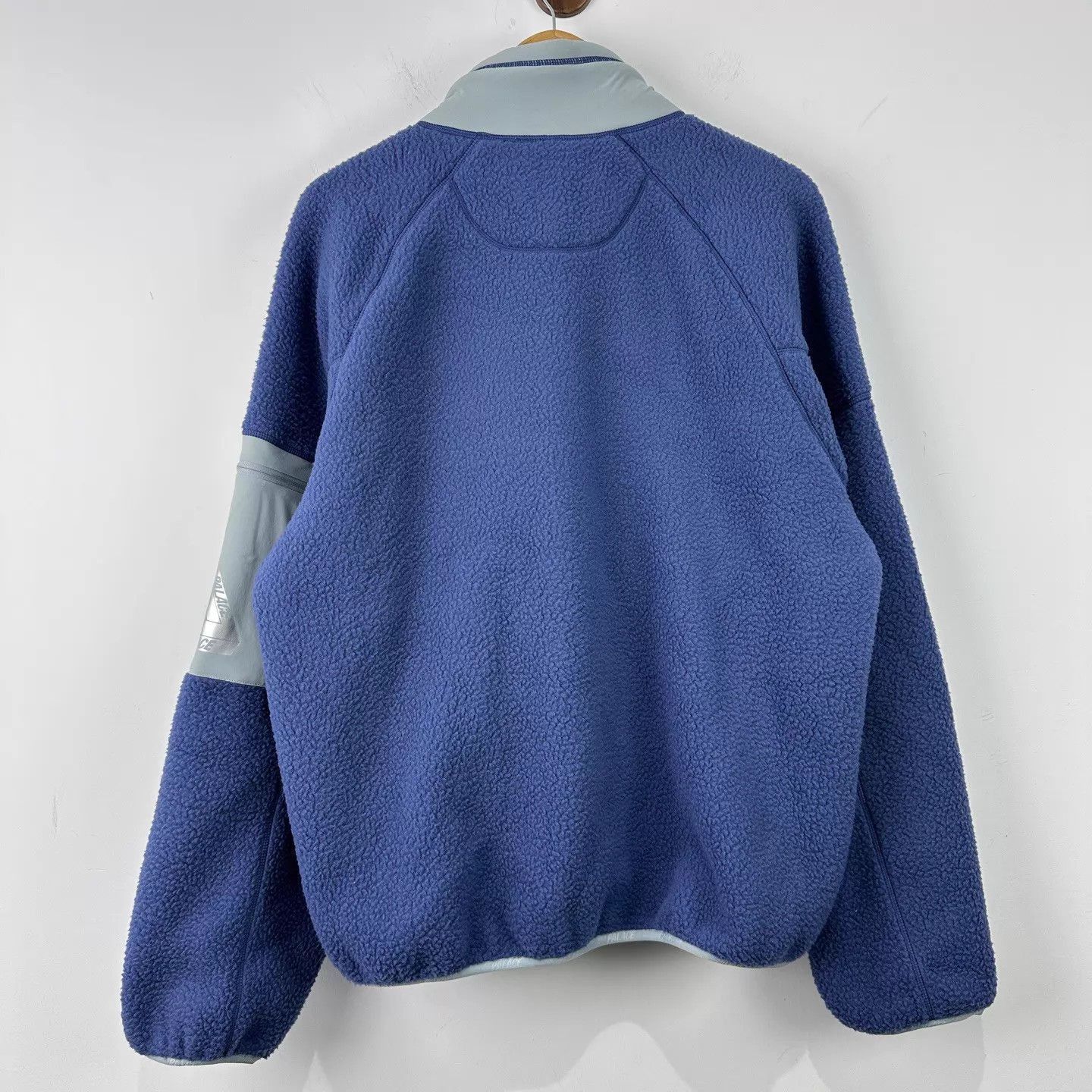 Places + Faces Blue Fleece Zip-Up Jacket - Size M Size US M / EU 48-50 / 2 - 2 Thumbnail