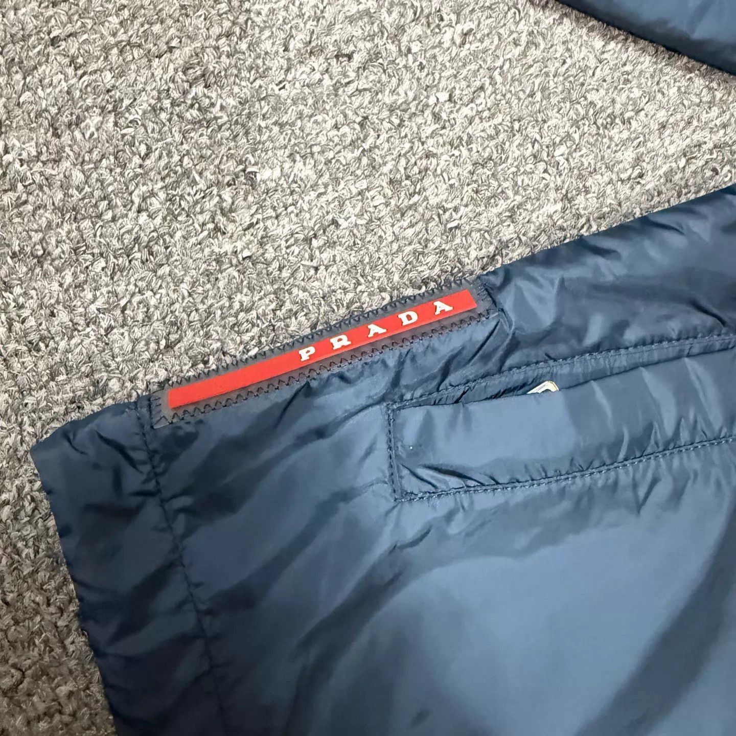 Prada Blue Lightweight Zip-Up Jacket Size US S / EU 44-46 / 1 - 4 Thumbnail