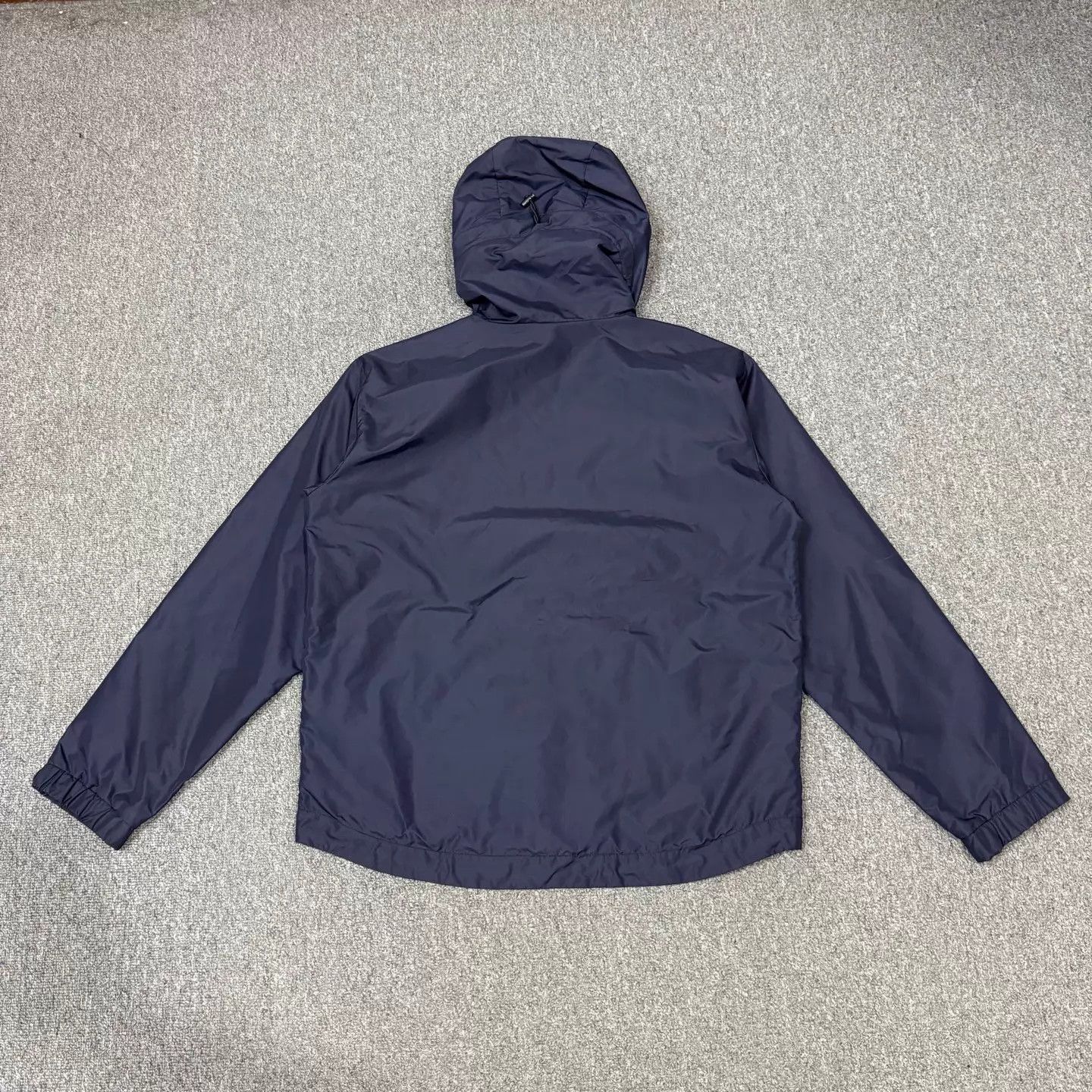 Moncler Blue Hooded Jacket with Diagonal Stripe, Size L Size US L / EU 52-54 / 3 - 2 Thumbnail