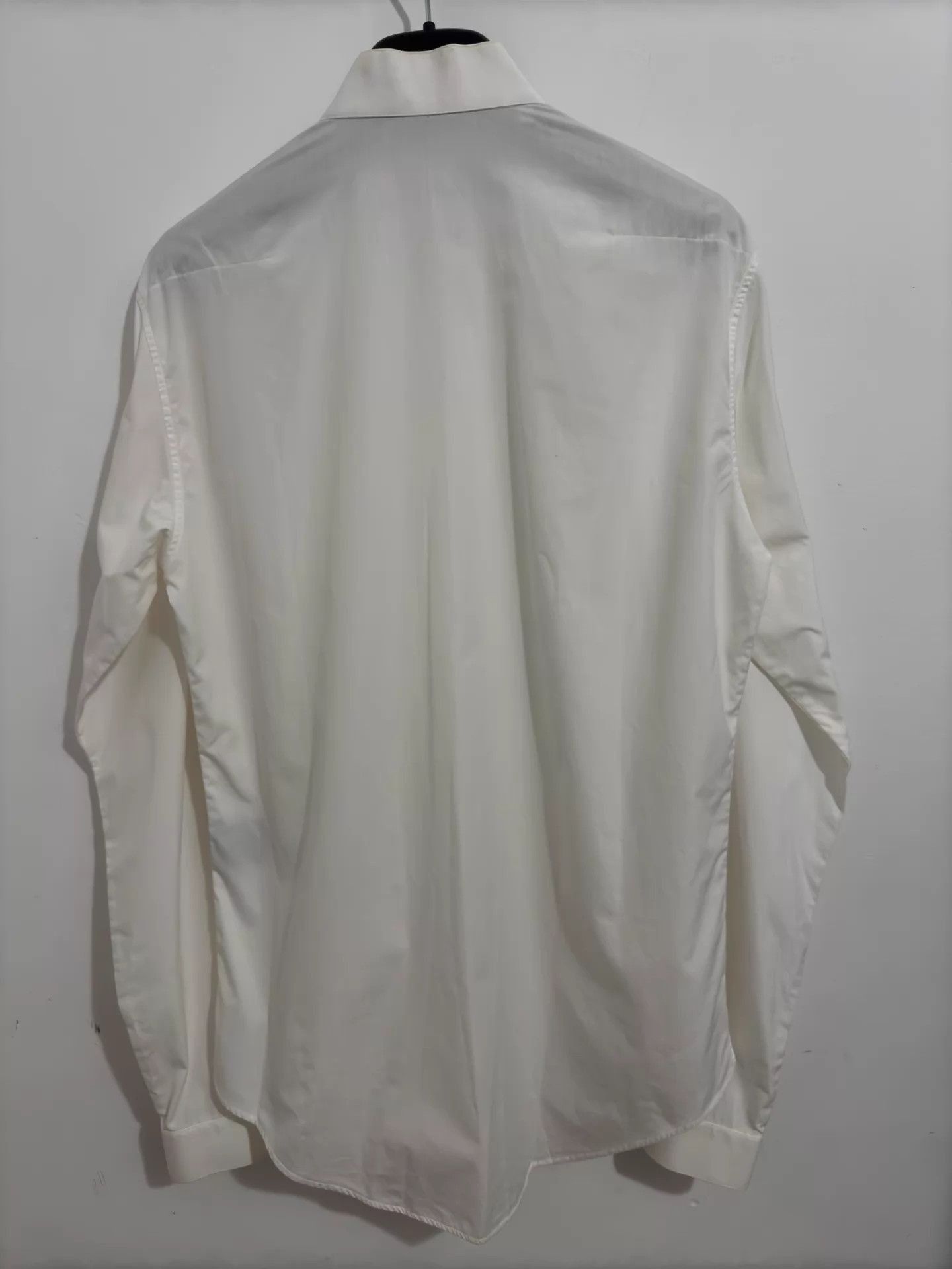Dior White Long Sleeve Button-Up Shirt Size S Size US S / EU 44-46 / 1 - 2 Thumbnail