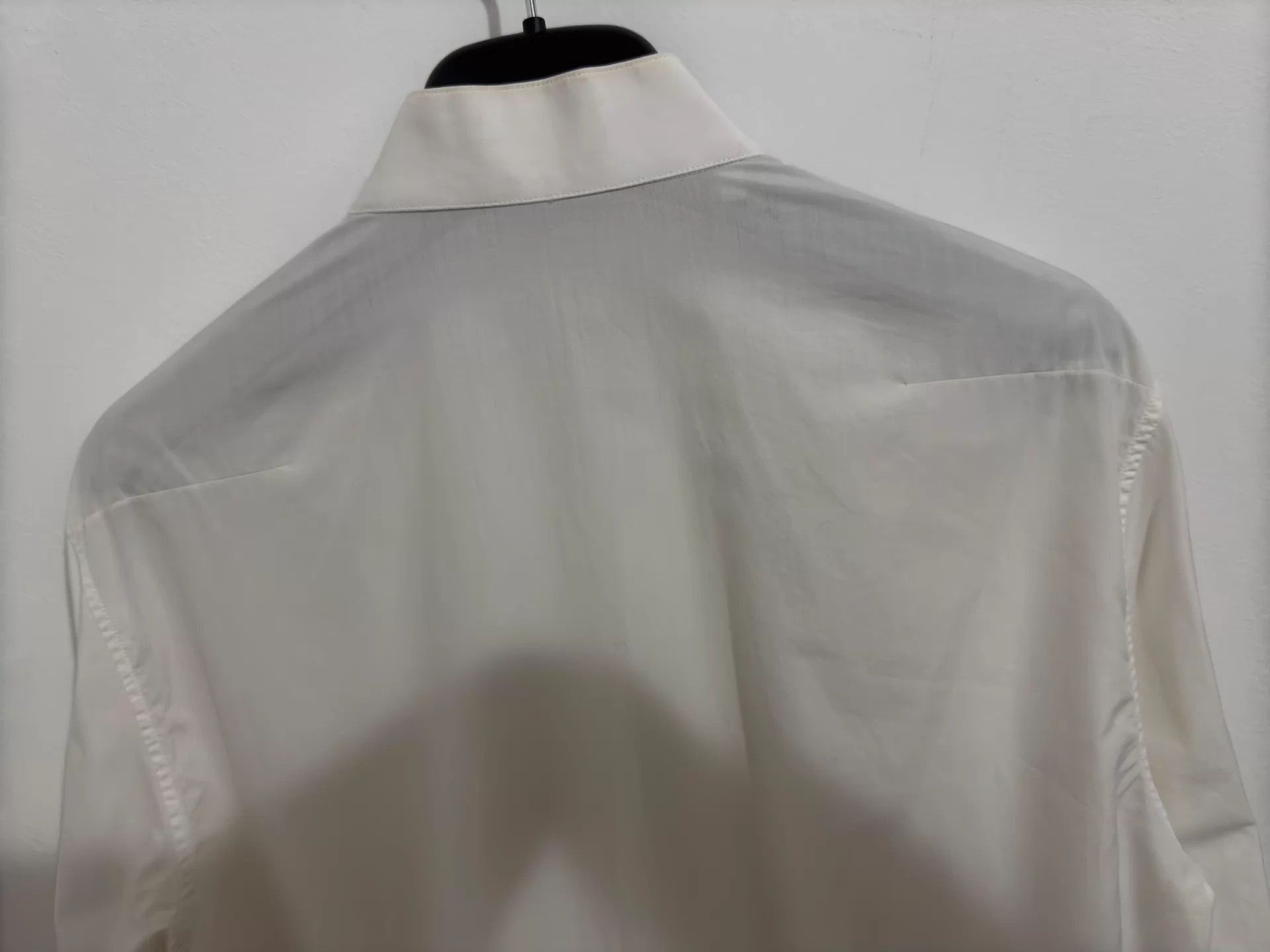 Dior White Long Sleeve Button-Up Shirt Size S Size US S / EU 44-46 / 1 - 4 Thumbnail