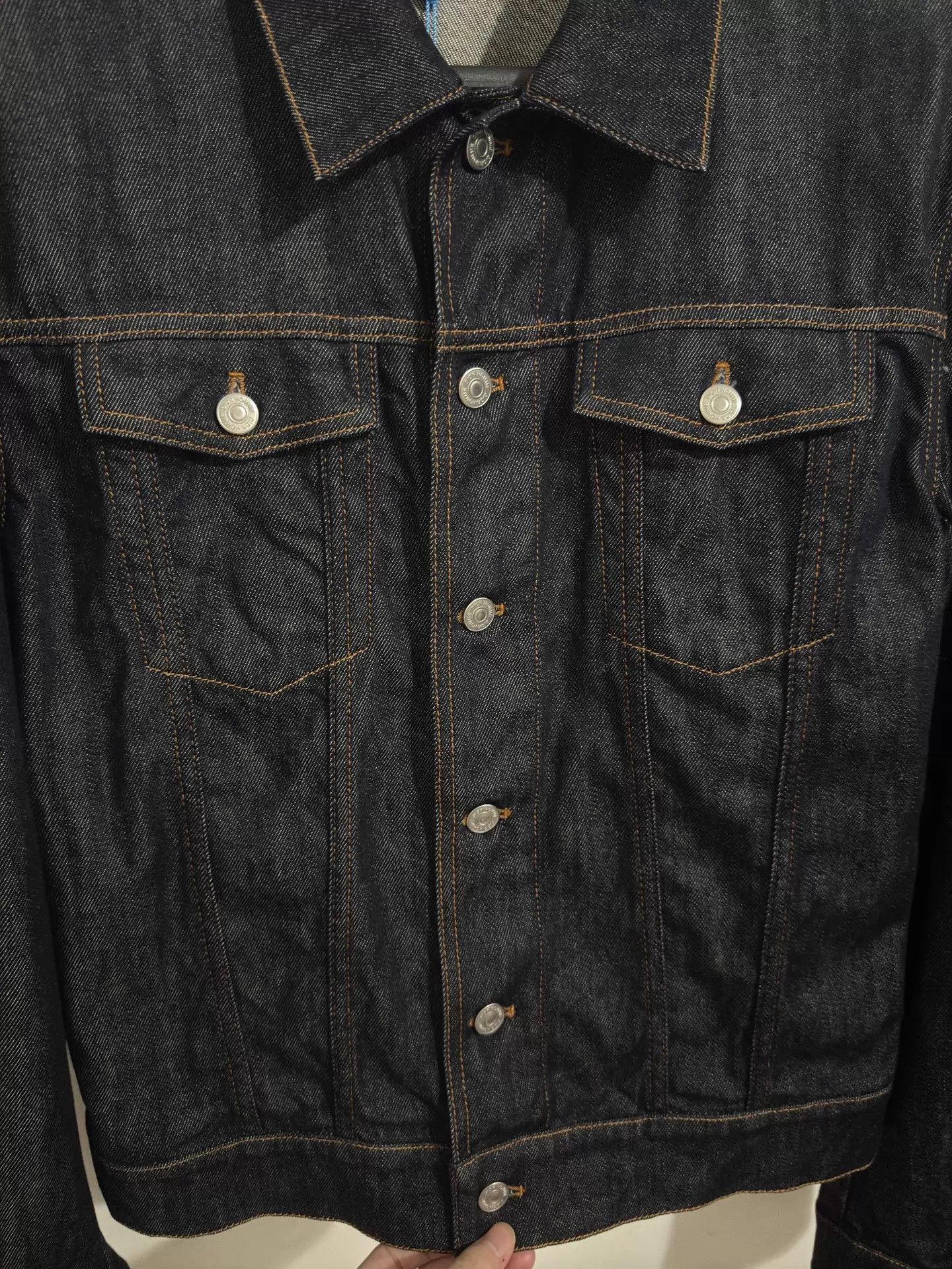 Dior Blue Denim Jacket with Button Front, Size M Size US M / EU 48-50 / 2 - 3 Thumbnail