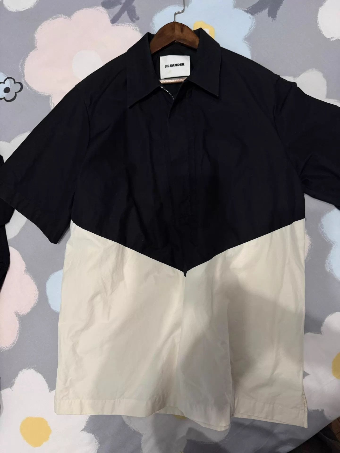 Jil Sander Multi Color Short Sleeve Button Up Shirt Size US M / EU 48-50 / 2 - 2 Thumbnail