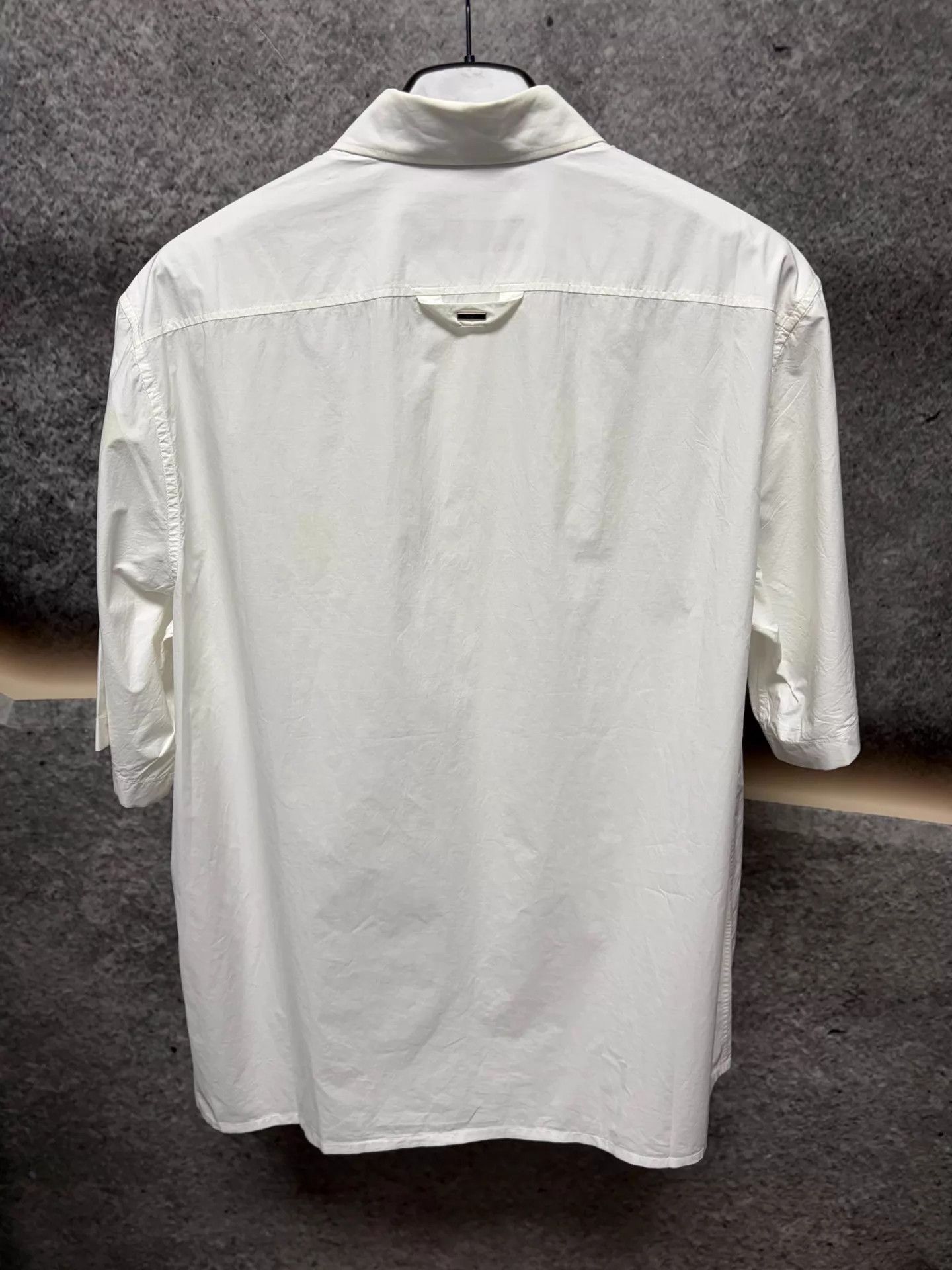 Louis Vuitton White Short-Sleeve Button-Up Shirt Size US L / EU 52-54 / 3 - 2 Thumbnail