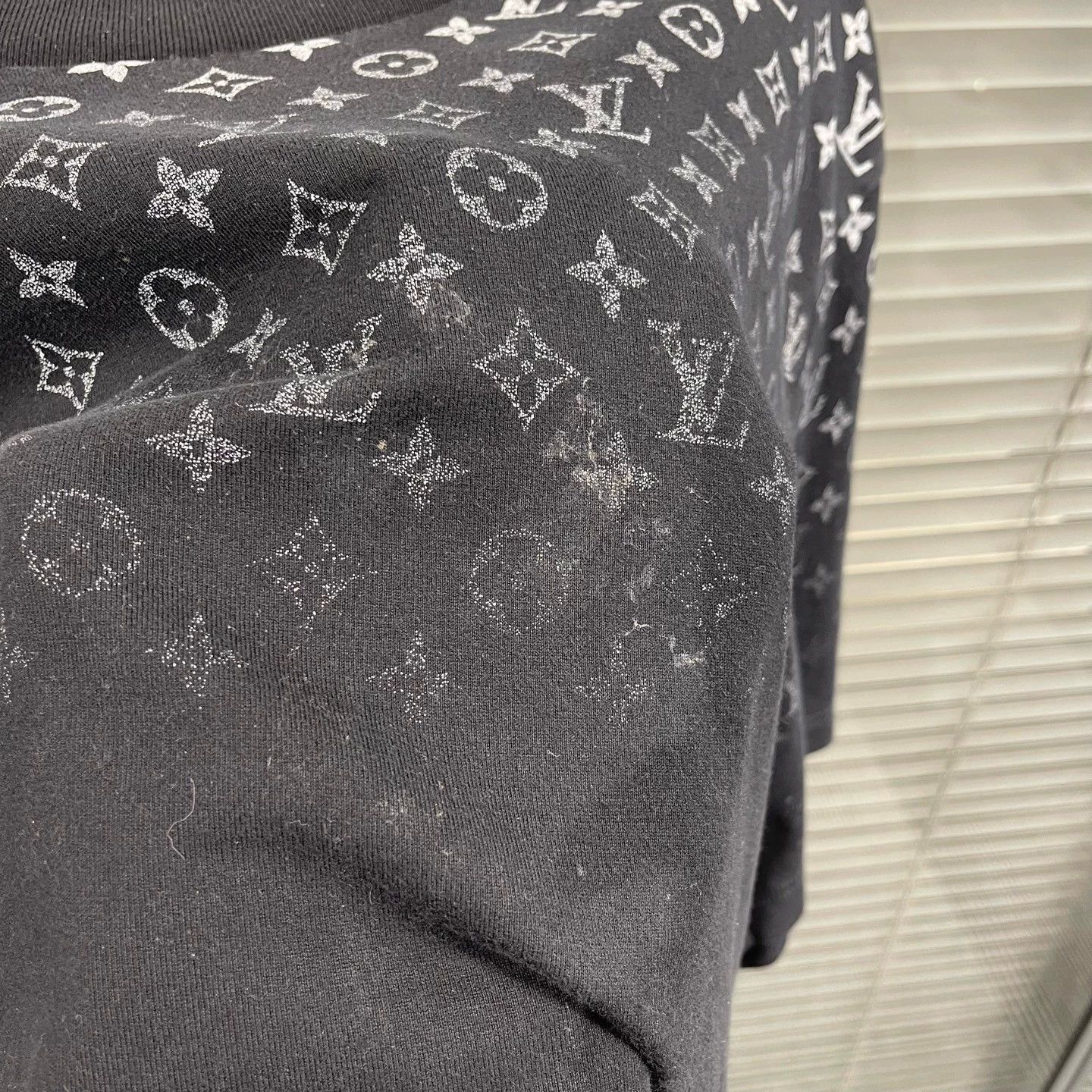 Louis Vuitton Black Short Sleeve Patterned Shirt XXL Size US XXL / EU 58 / 5 - 5 Thumbnail