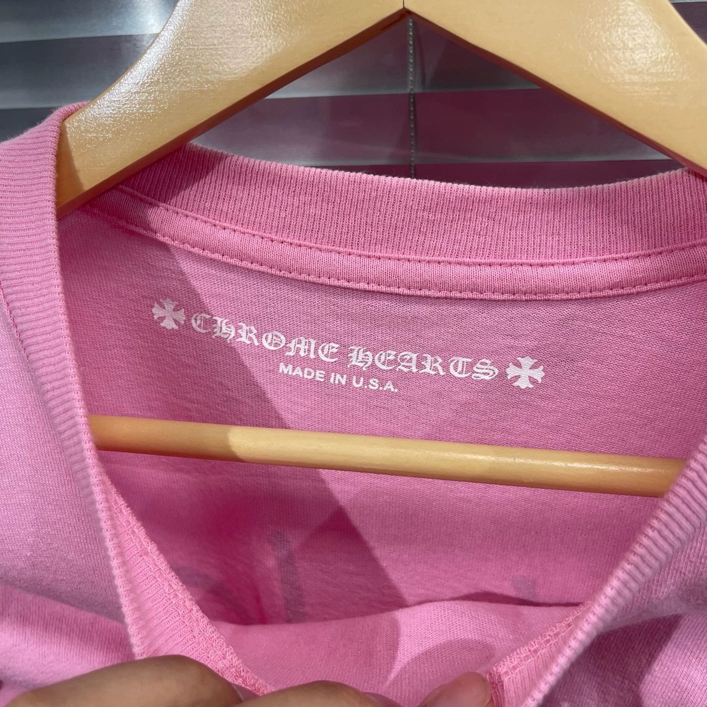 Chrome Hearts Pink Long Sleeve Graphic Shirt Size US L / EU 52-54 / 3 - 3 Thumbnail