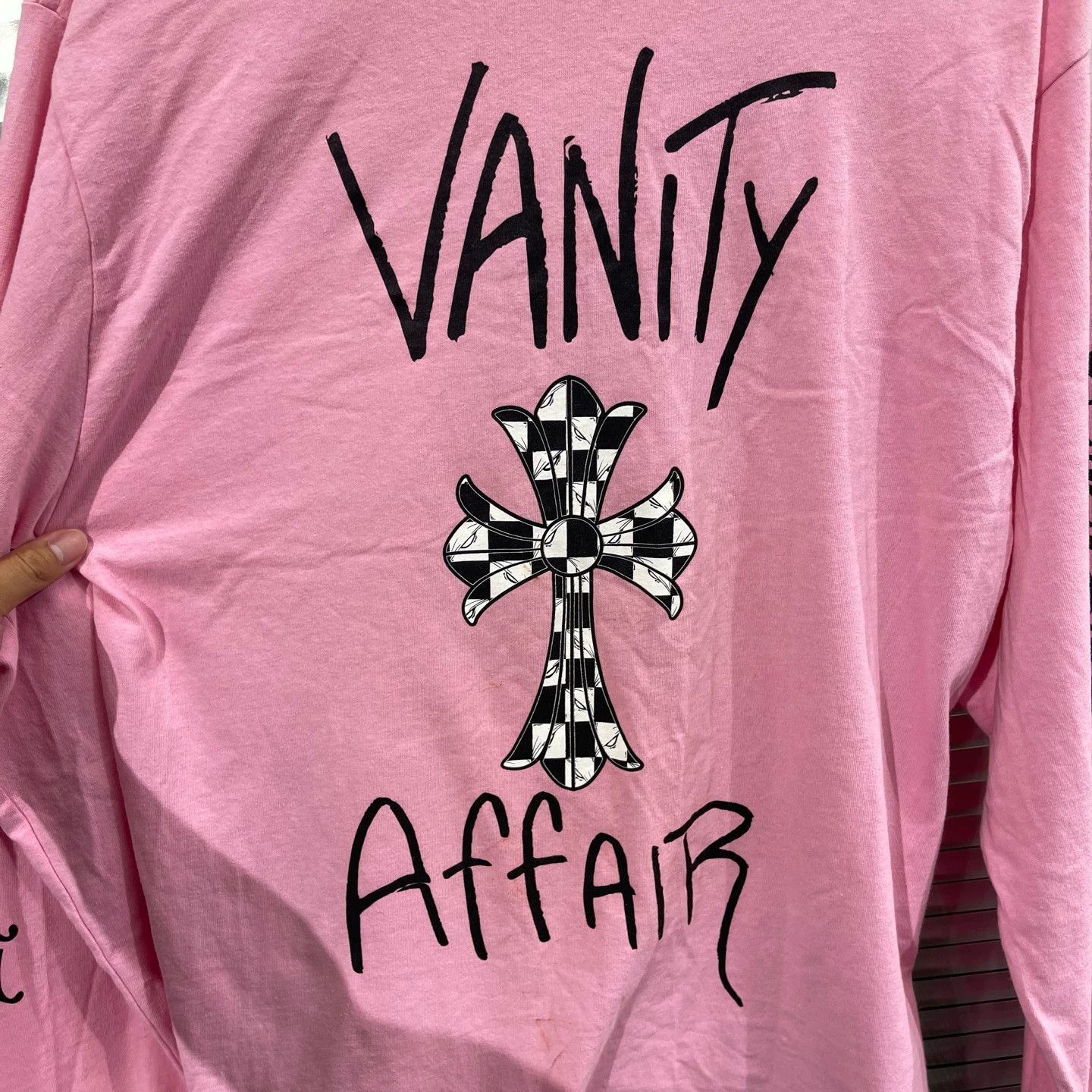 Chrome Hearts Pink Long Sleeve Graphic Shirt Size US L / EU 52-54 / 3 - 7 Thumbnail