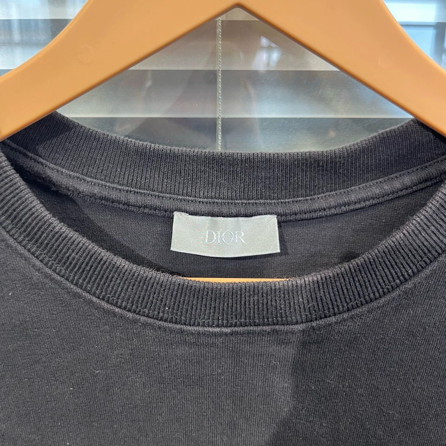 Dior Black Short Sleeve T-Shirt with Pocket Emblem Size US M / EU 48-50 / 2 - 3 Thumbnail