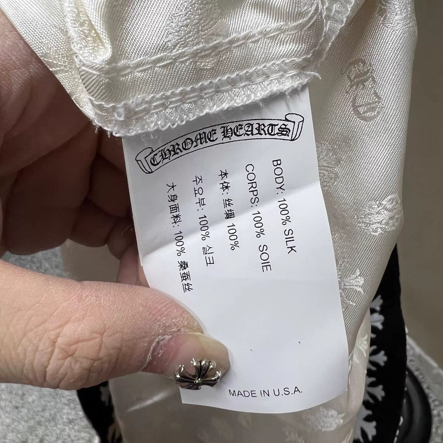 Chrome Hearts White Patterned Casual Shorts Size 34 Size US 34 / EU 50 - 4 Thumbnail