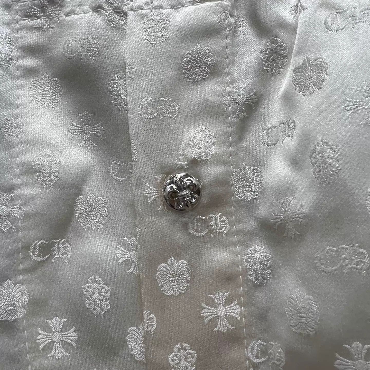 Chrome Hearts White Patterned Casual Shorts Size 34 Size US 34 / EU 50 - 3 Thumbnail
