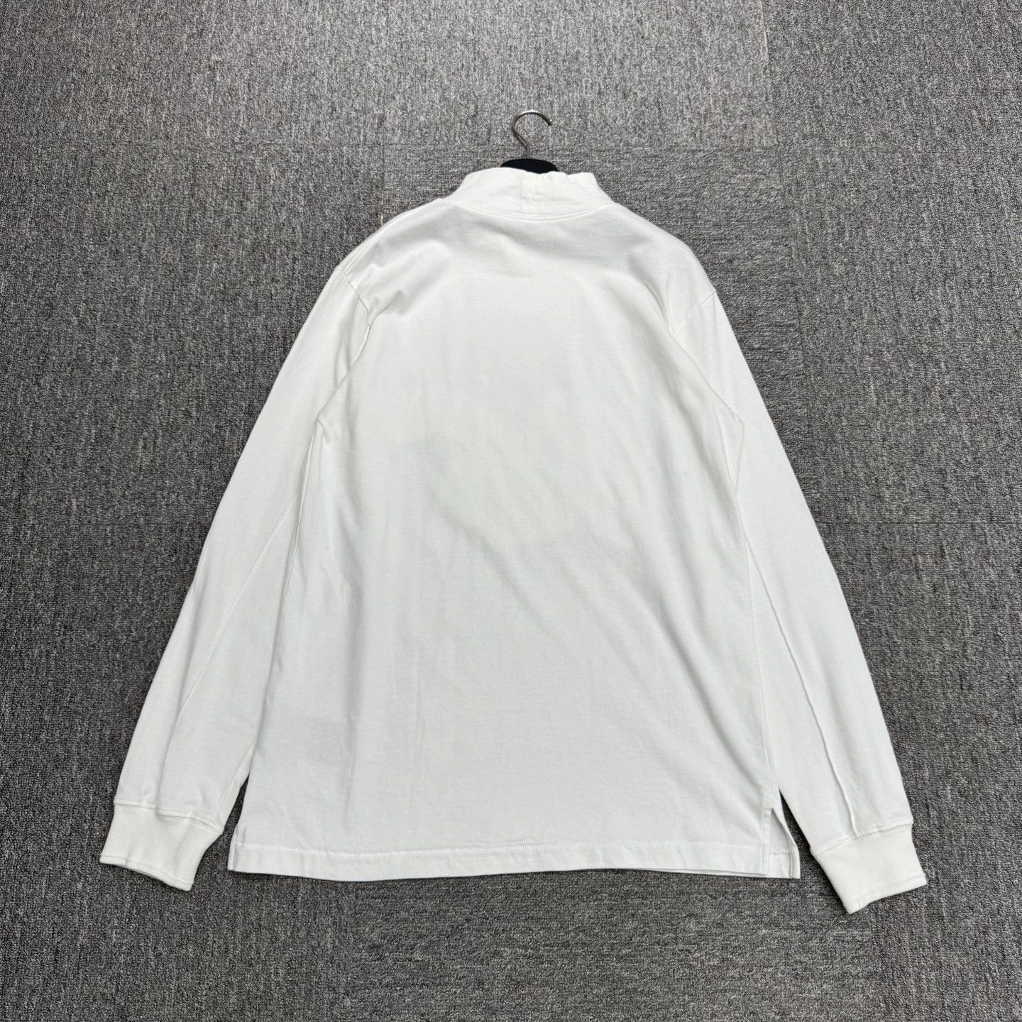 Dior White Long Sleeve Shirt with Rabbit Ear Design Size US S / EU 44-46 / 1 - 5 Thumbnail