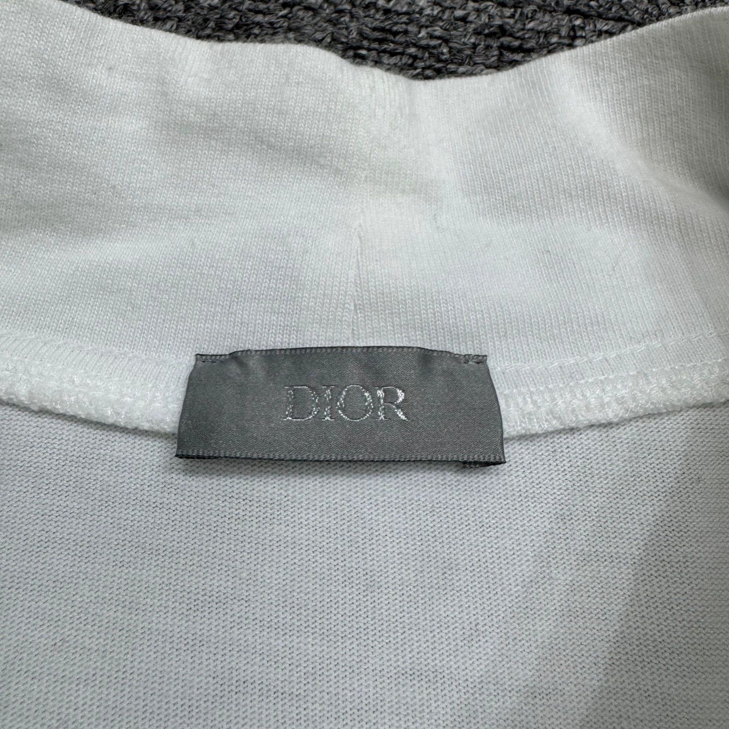 Dior White Long Sleeve Shirt with Rabbit Ear Design Size US S / EU 44-46 / 1 - 2 Thumbnail
