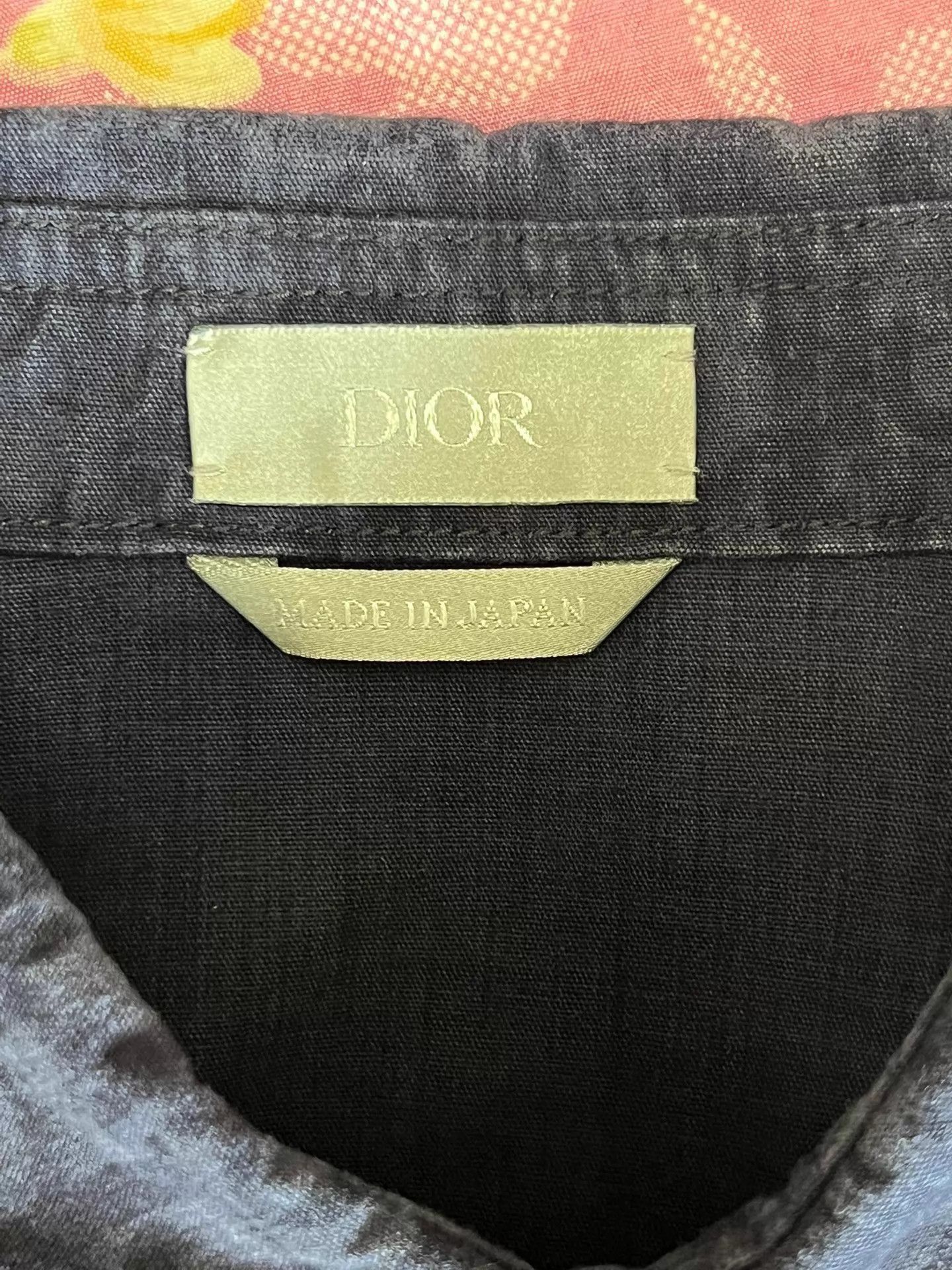 Dior Blue Short Sleeve Button-Up Shirt Size US M / EU 48-50 / 2 - 5 Thumbnail