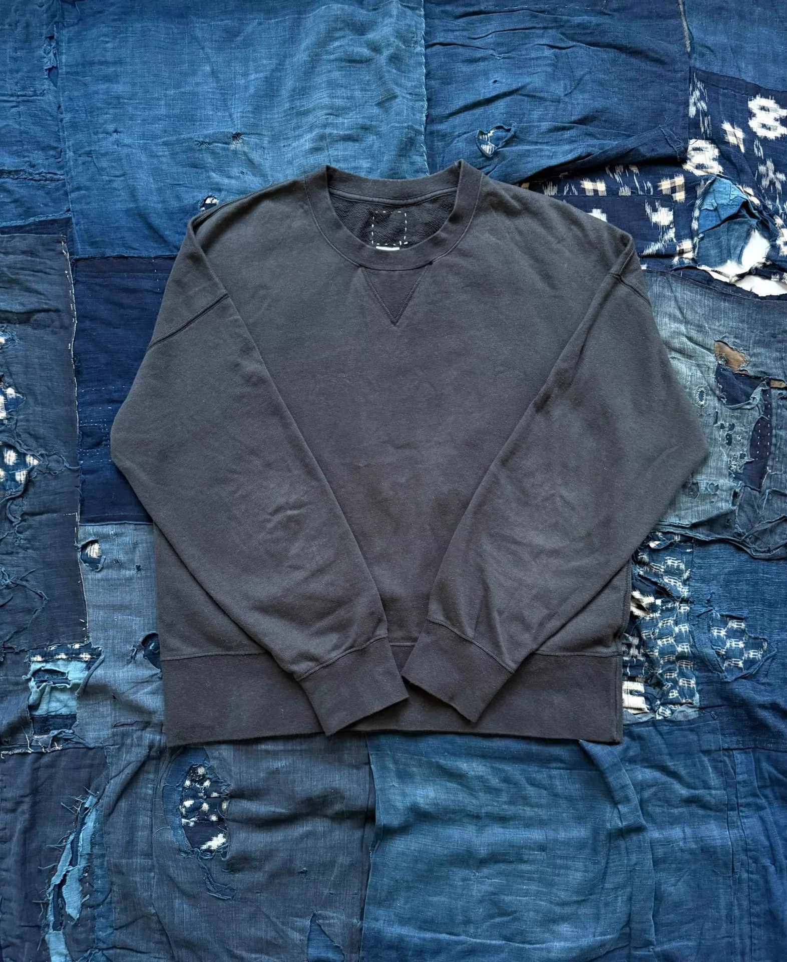 Visvim Black Long-Sleeve Sweatshirt Size US XXL / EU 58 / 5 - 3 Thumbnail