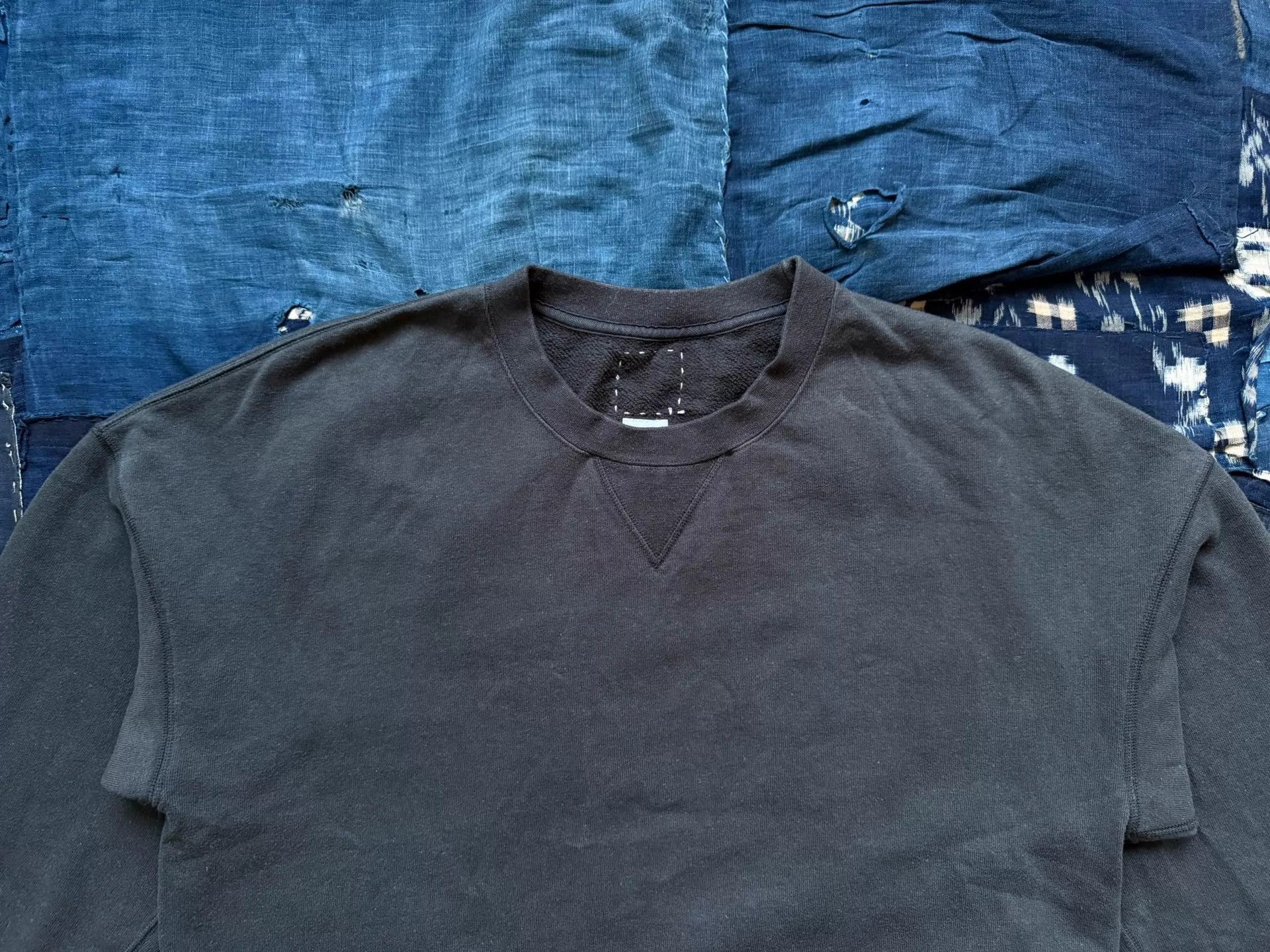 Visvim Black Long-Sleeve Sweatshirt Size US XXL / EU 58 / 5 - 5 Thumbnail
