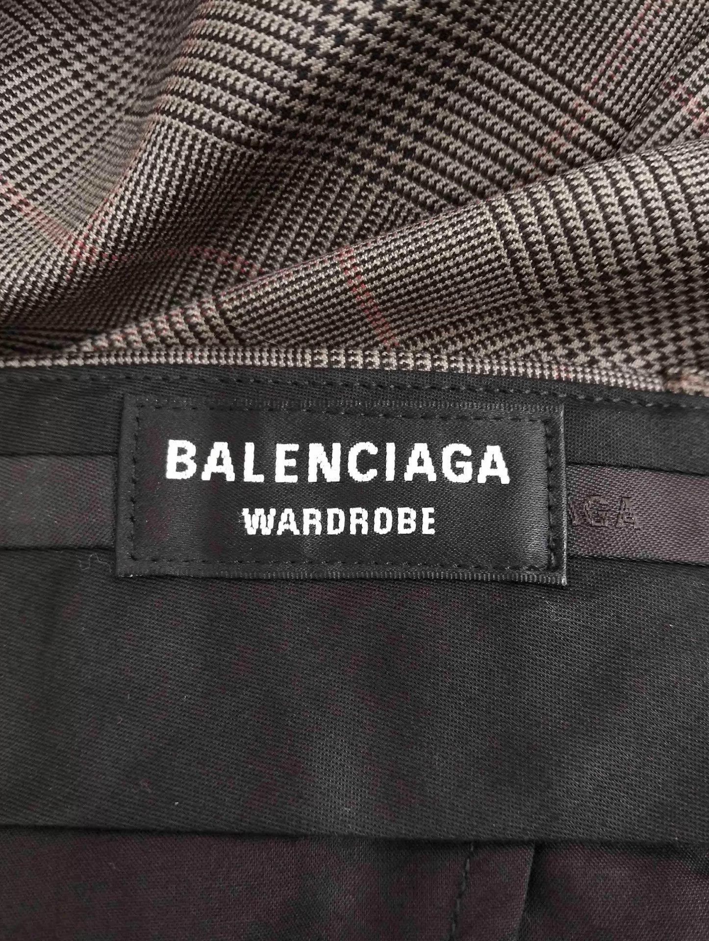 Balenciaga Multi Checkered Casual Pants Size 28 Size US 28 / EU 44 - 3 Thumbnail
