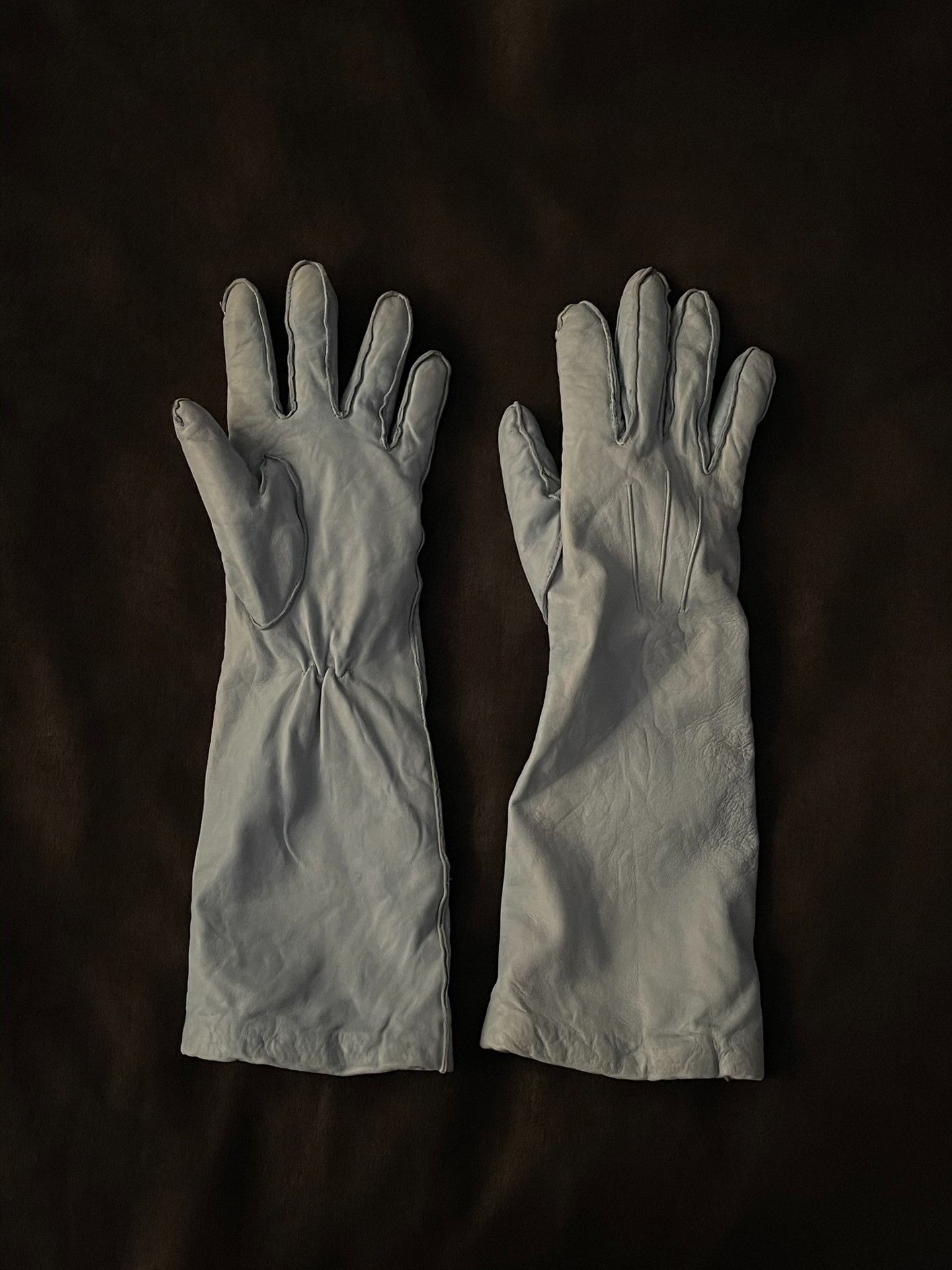 Ann Demeulemeester Ann Demeulemeester Unisex Leather Gloves Size ONE SIZE - 2 Thumbnail